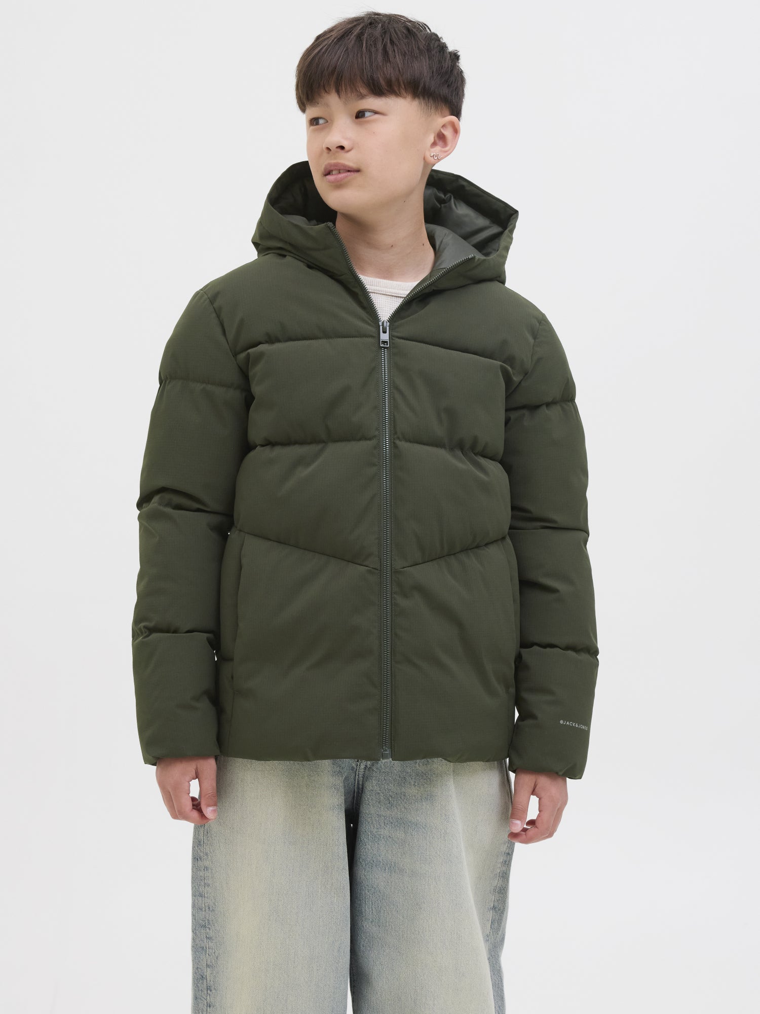Jack & Jones Jacken  oliv