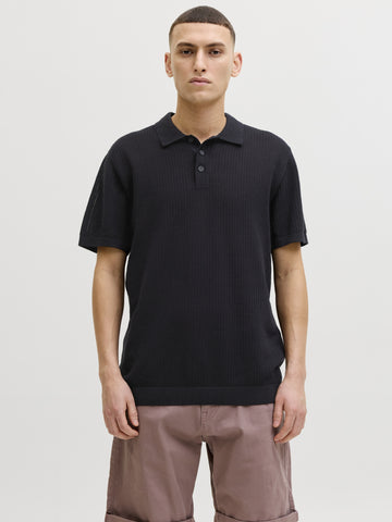 Strick Poloshirt