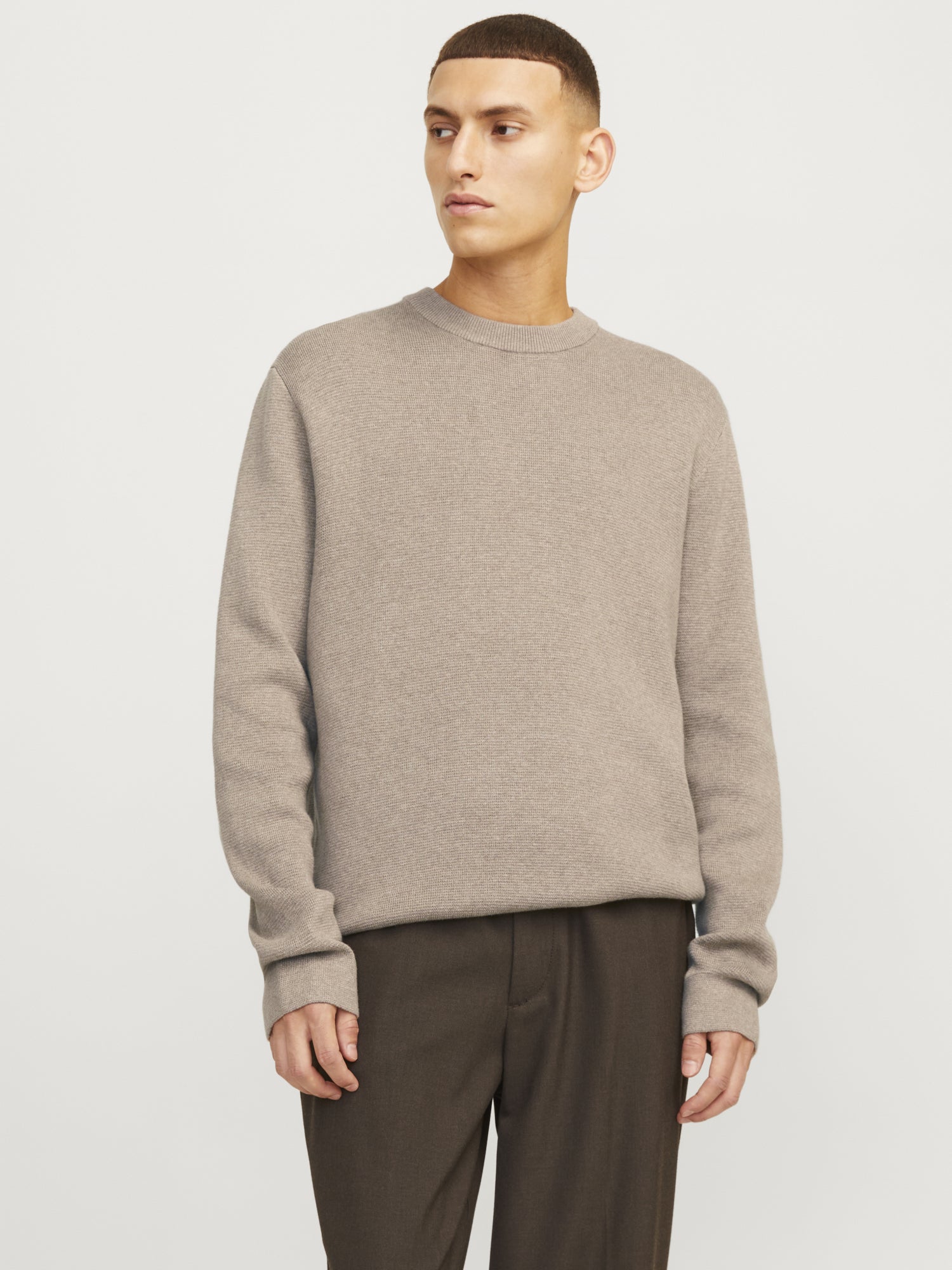 Jack & Jones Pullover  hellgrau
