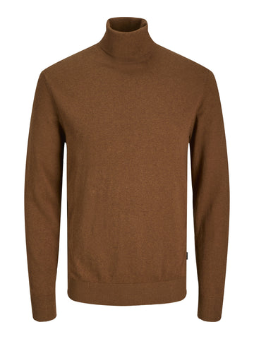 Strickpullover mit Rollkragen