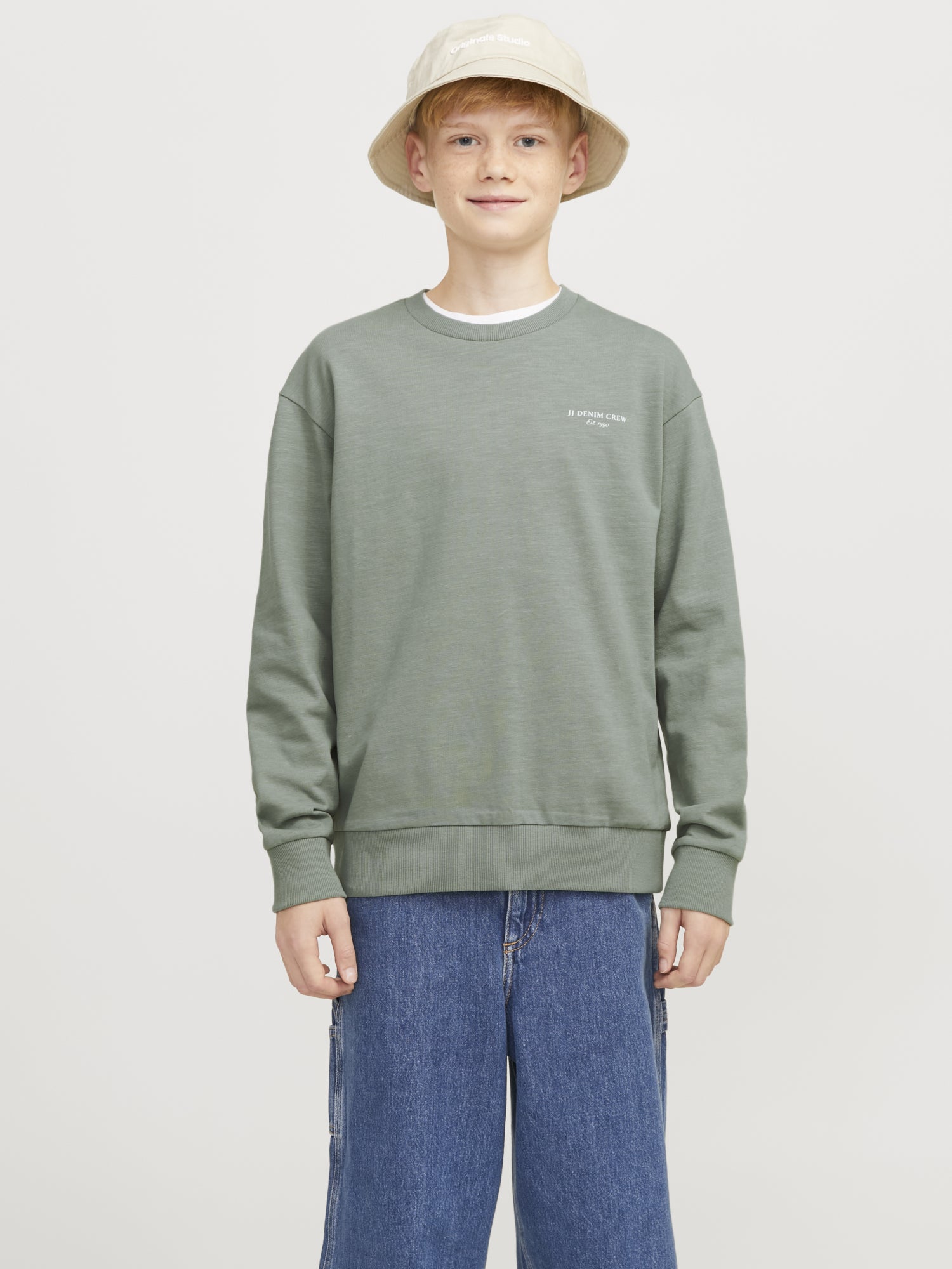 Jack & Jones Pullis & Hoodies  grün