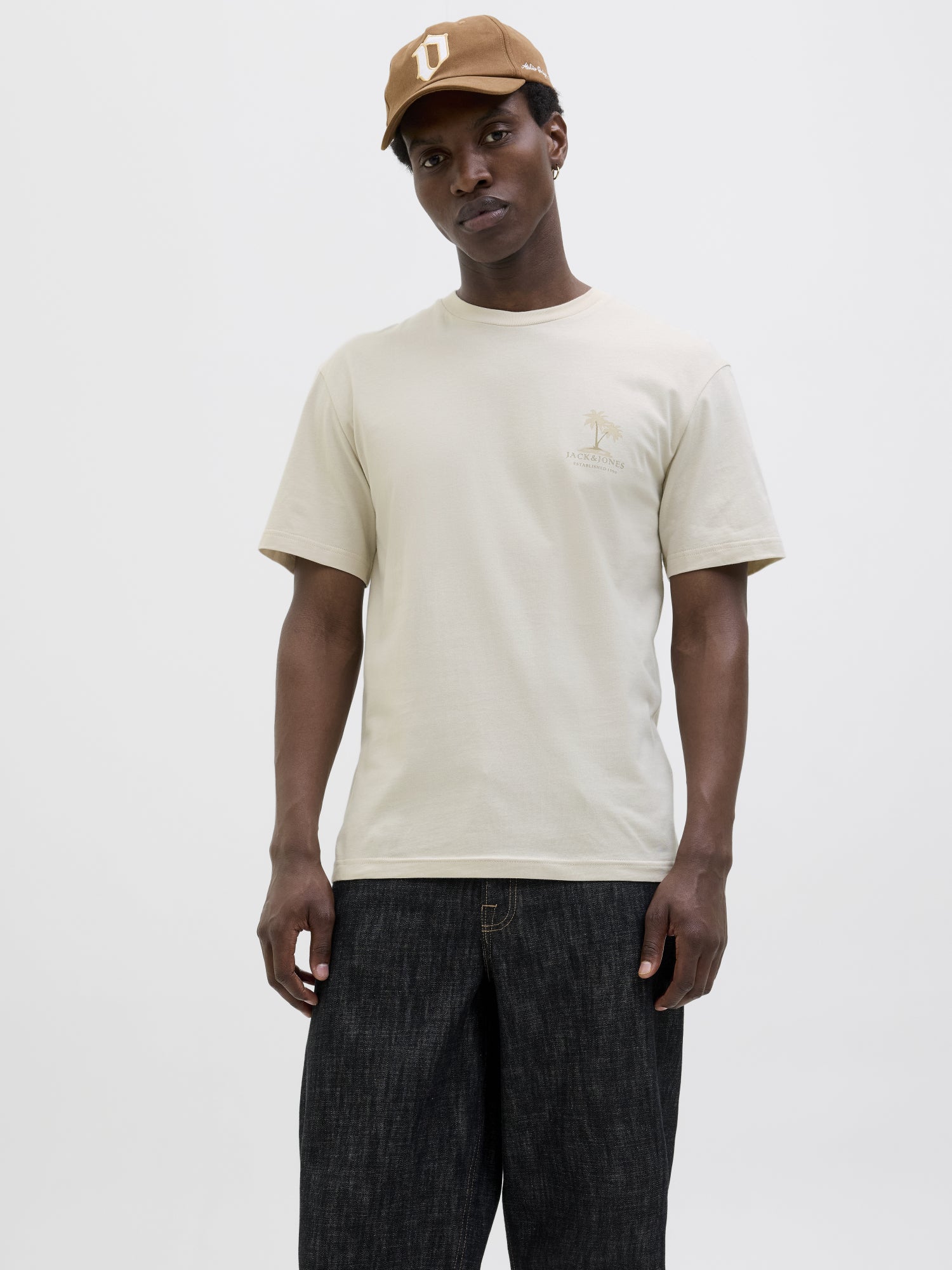 Jack & Jones T-Shirts  beige