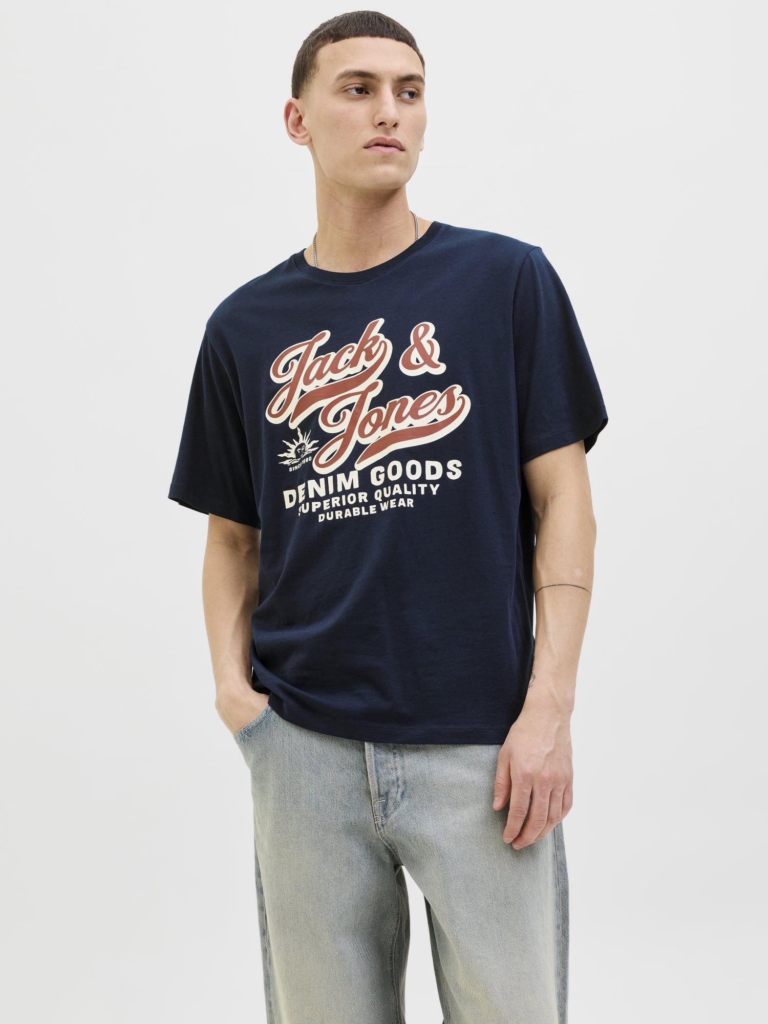 Jack & Jones T-Shirts  dunkelblau