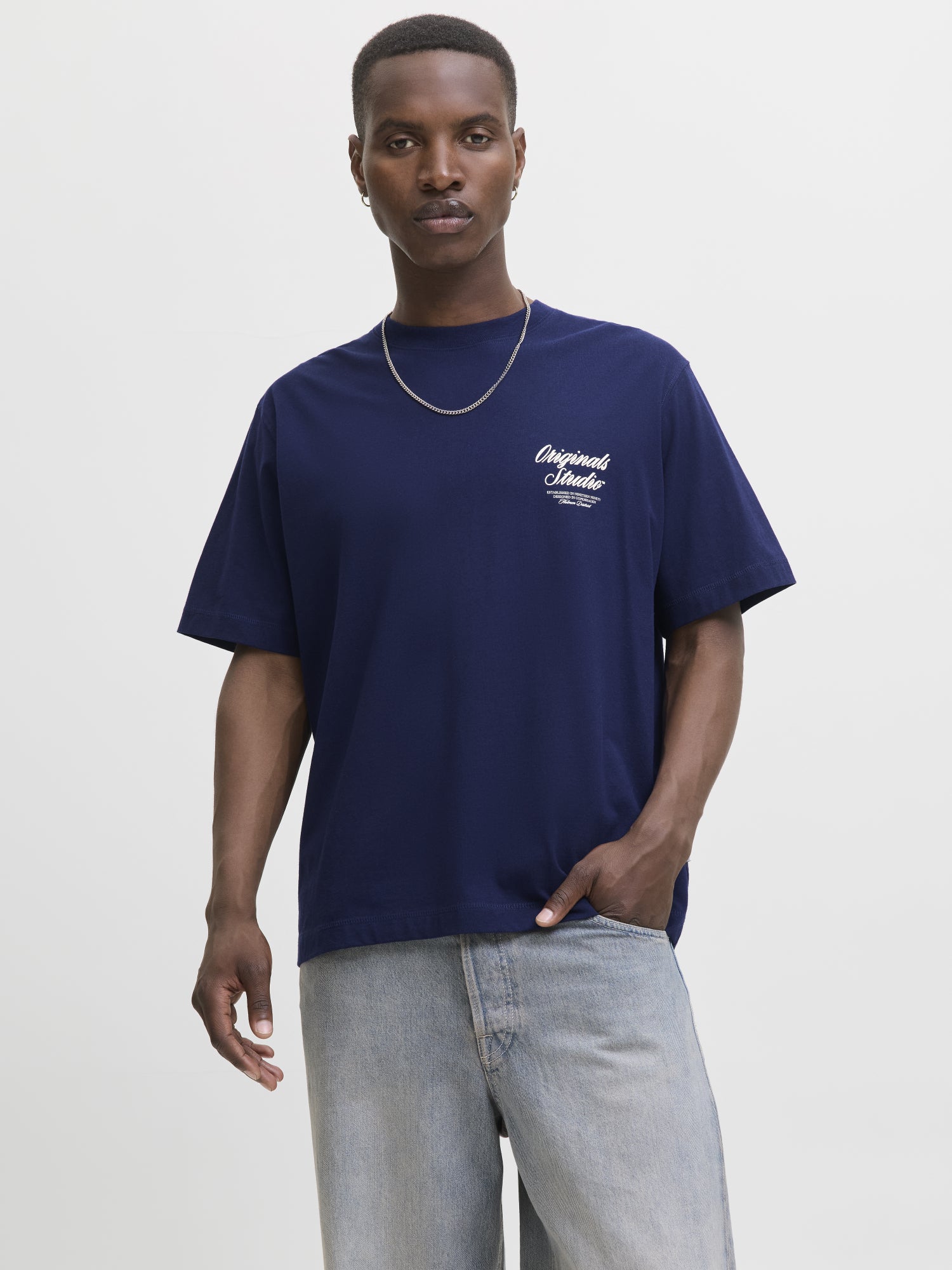 Jack & Jones T-Shirts  dunkelblau