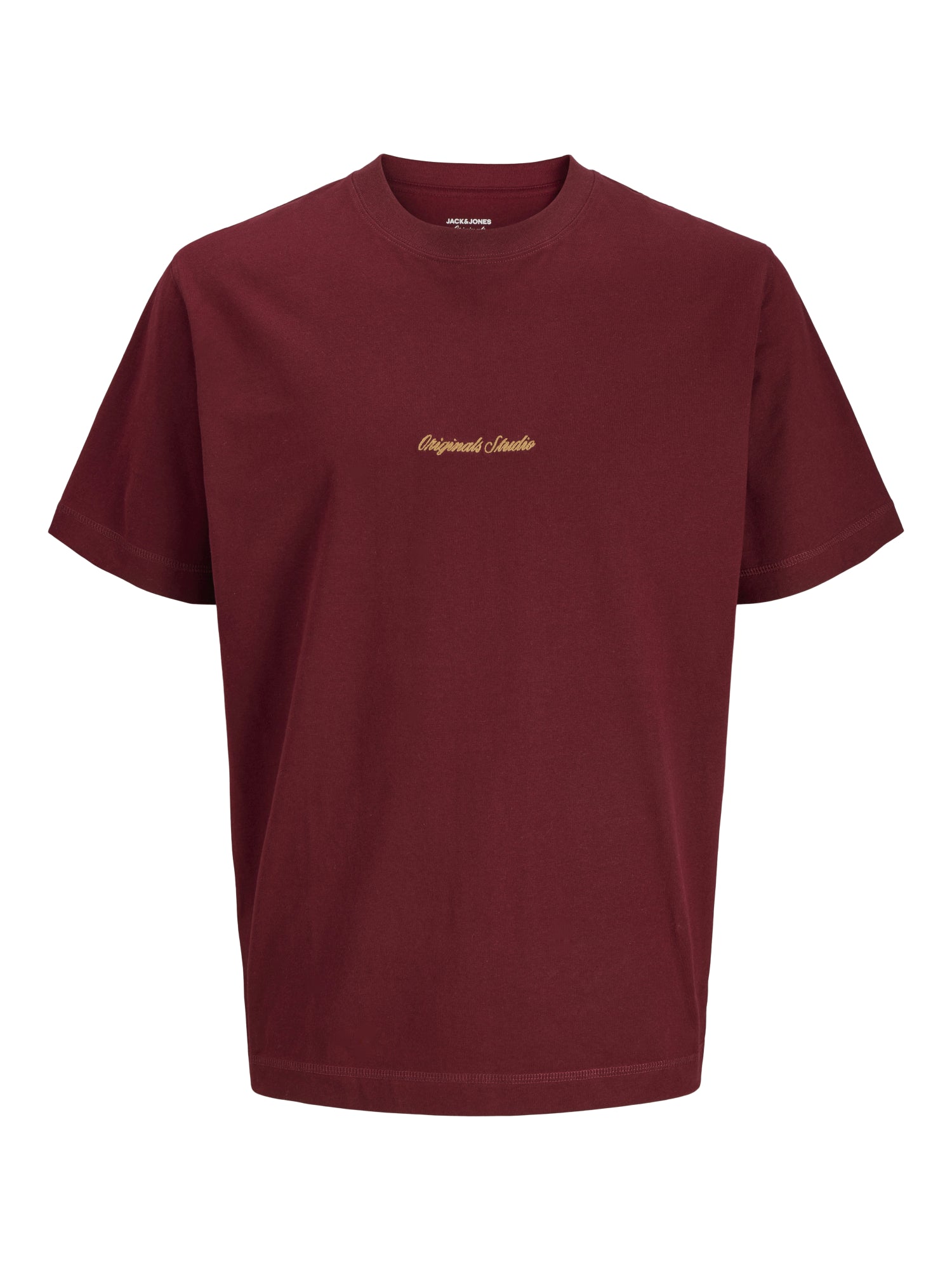 Jack & Jones T-Shirts  dunkelrot