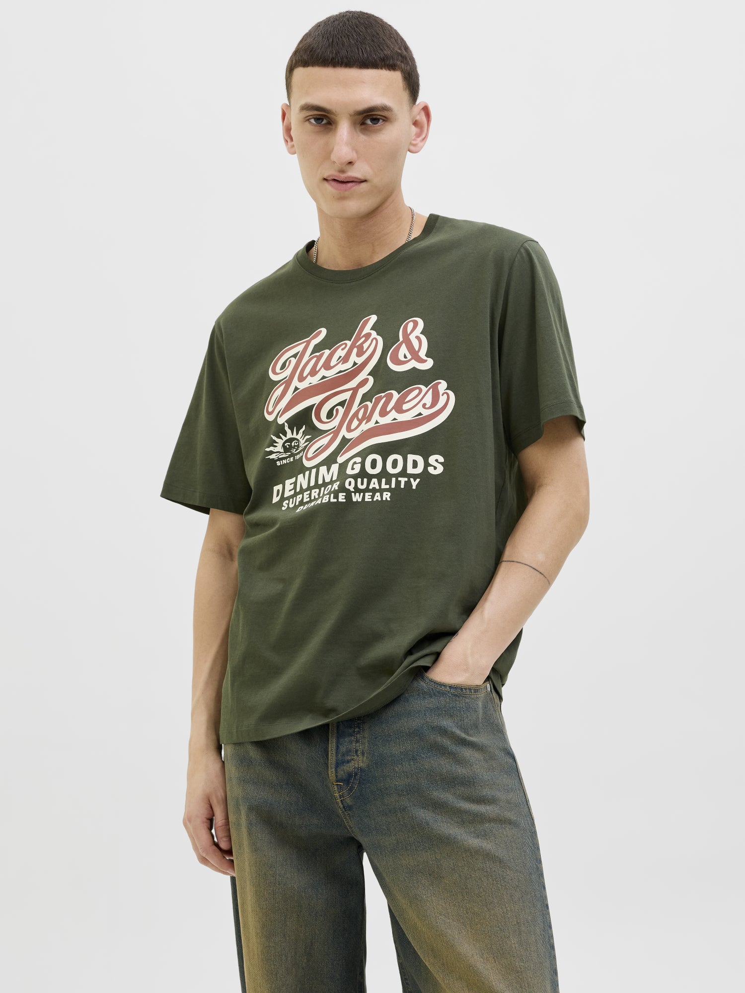 Jack & Jones T-Shirts  grün