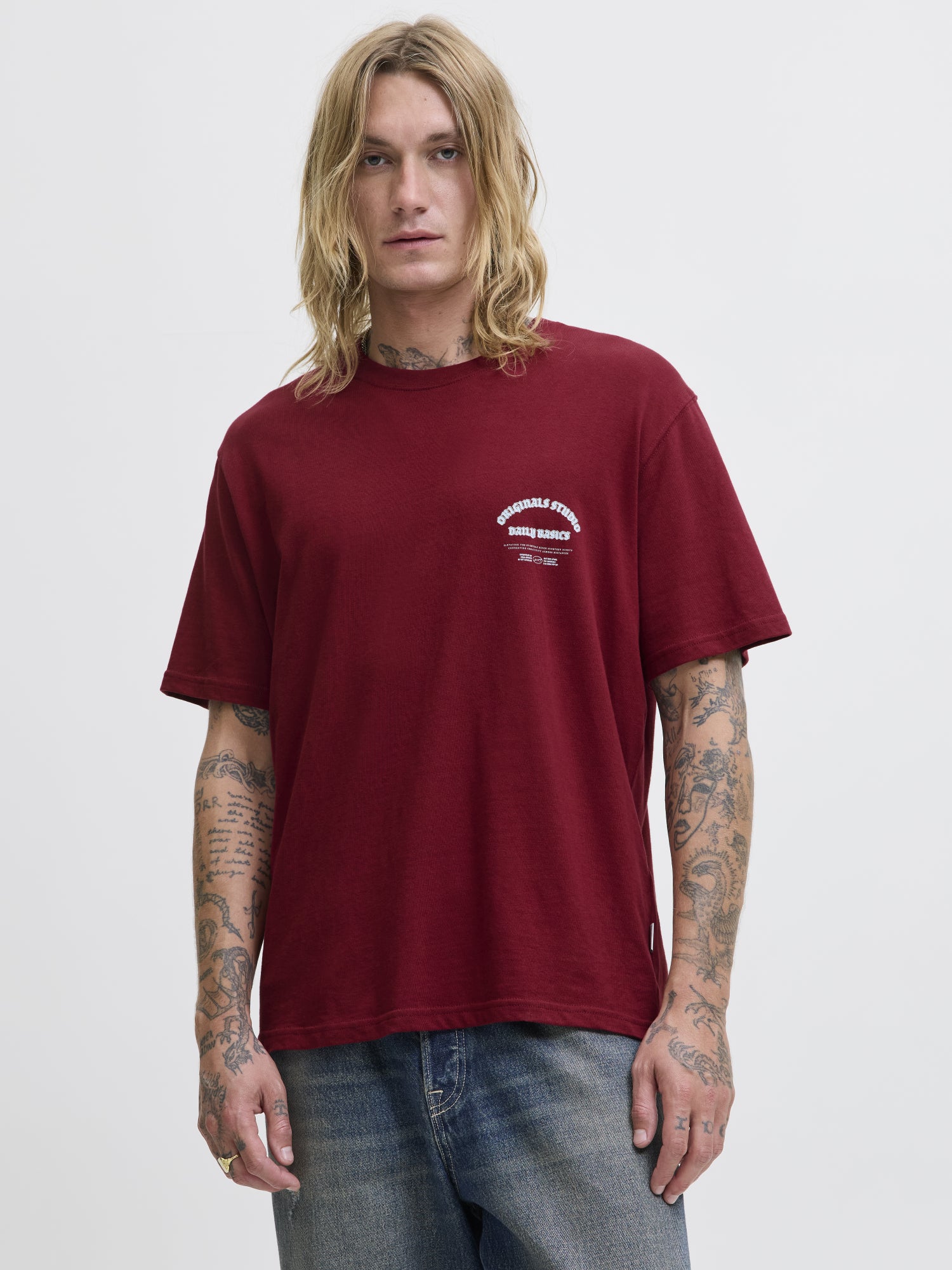 Jack & Jones T-Shirts  rot