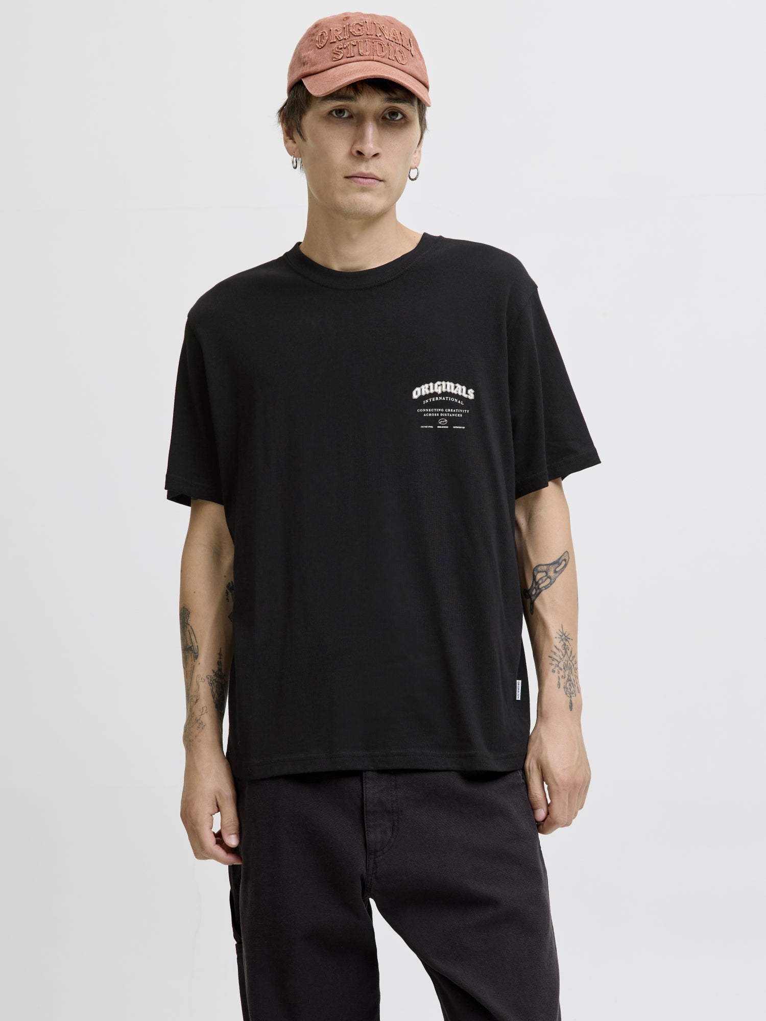 Jack & Jones T-Shirts  schwarz