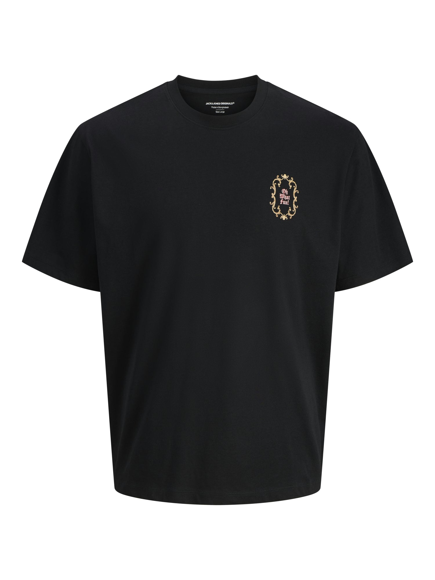 Jack & Jones T-Shirts  schwarz