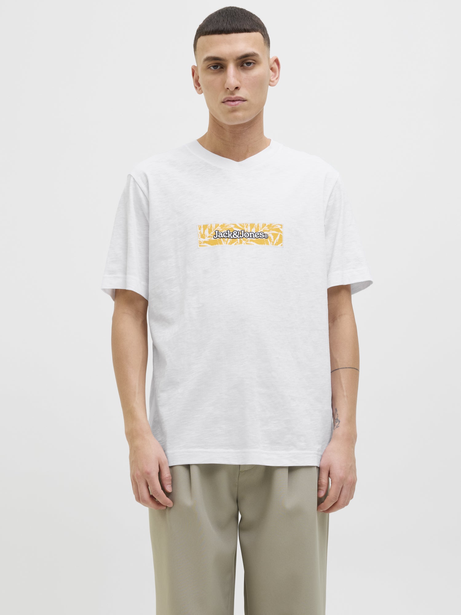 Jack & Jones T-Shirts  weiß