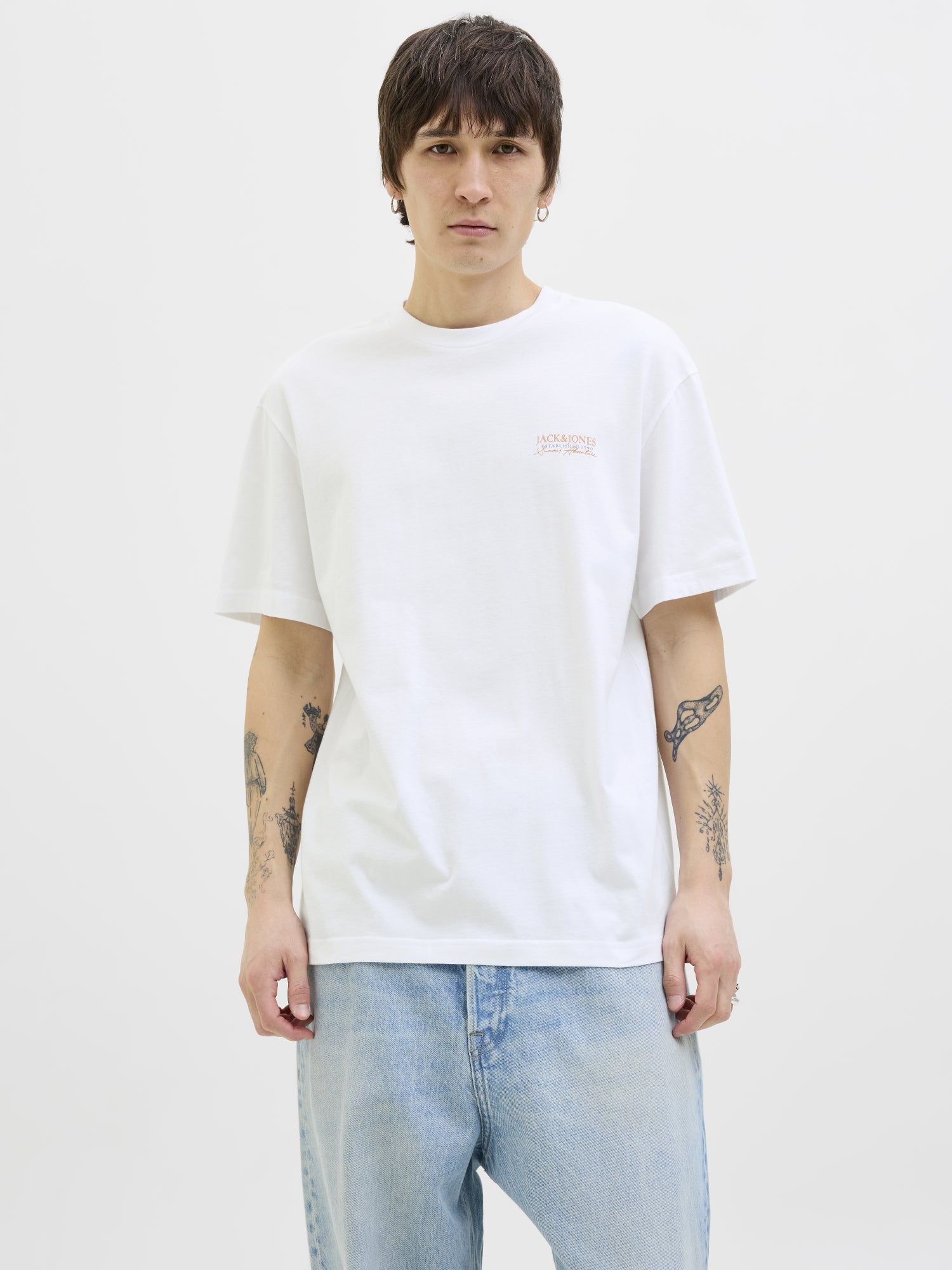 Jack & Jones T-Shirts  weiß