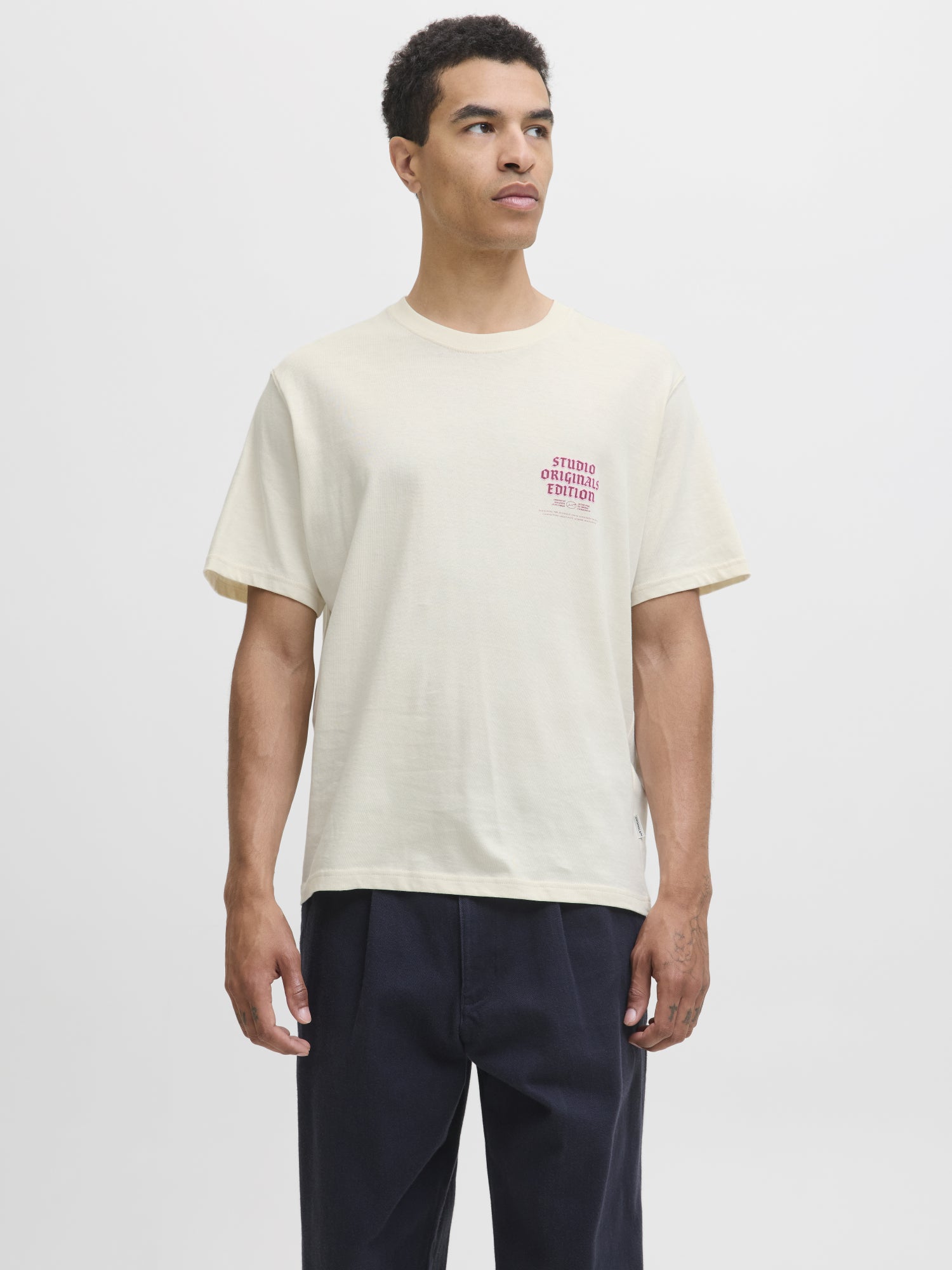 Jack & Jones T-Shirts  weiß