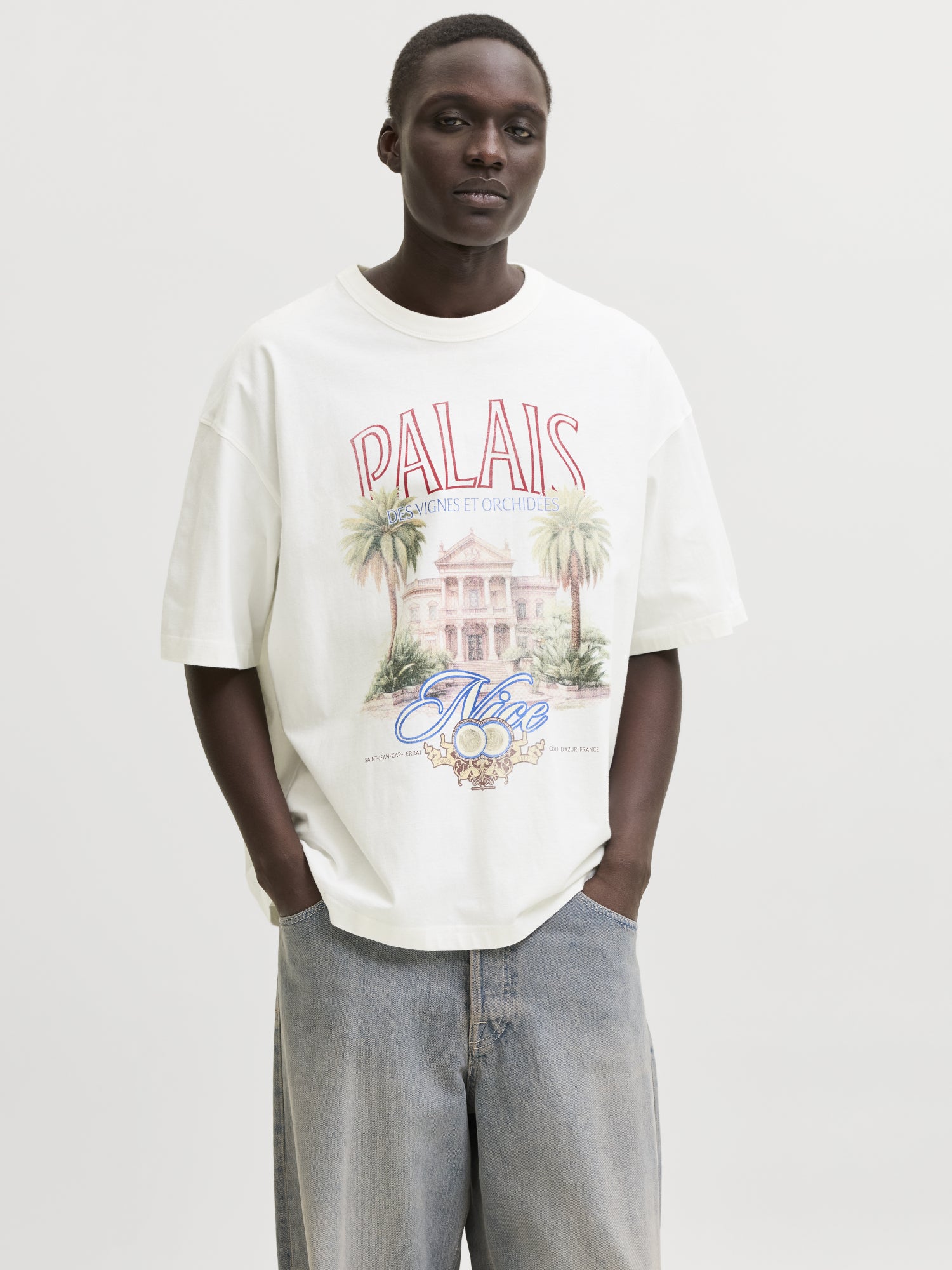 Jack & Jones T-Shirts  weiß