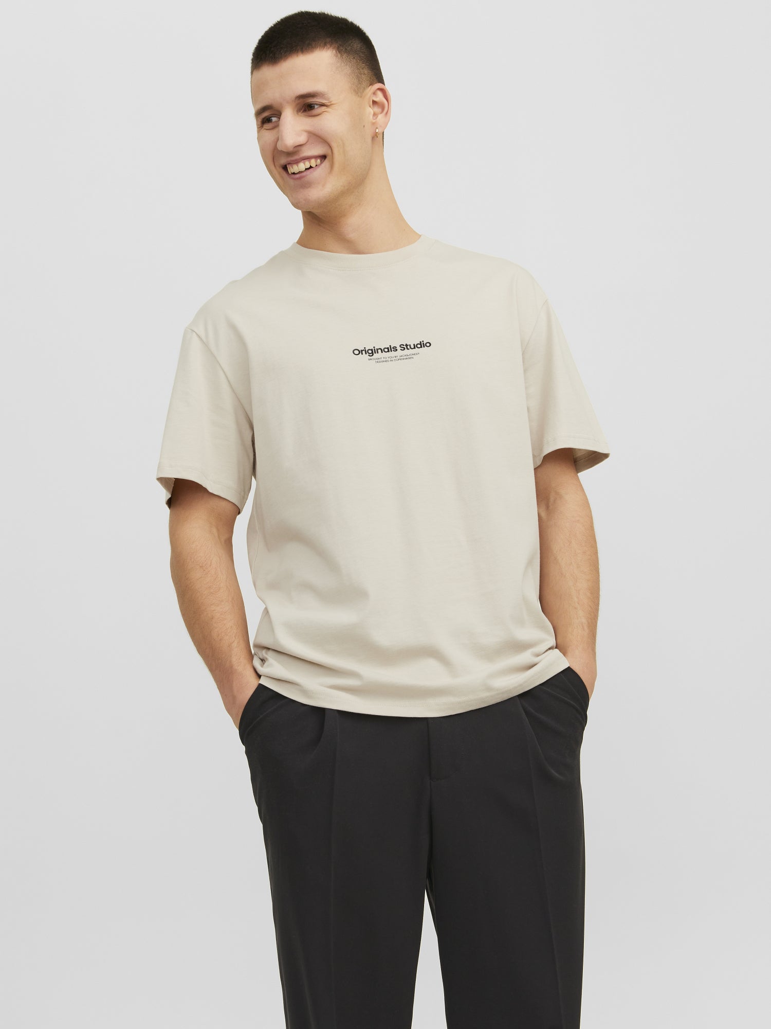 Jack & Jones T-Shirts  beige