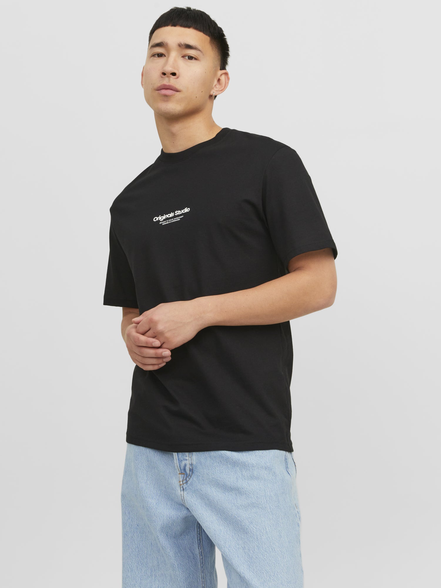 Jack & Jones T-Shirts  schwarz