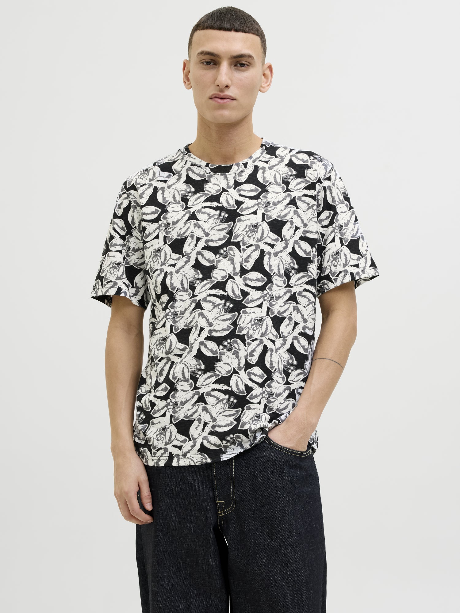 Jack & Jones T-Shirts  schwarz
