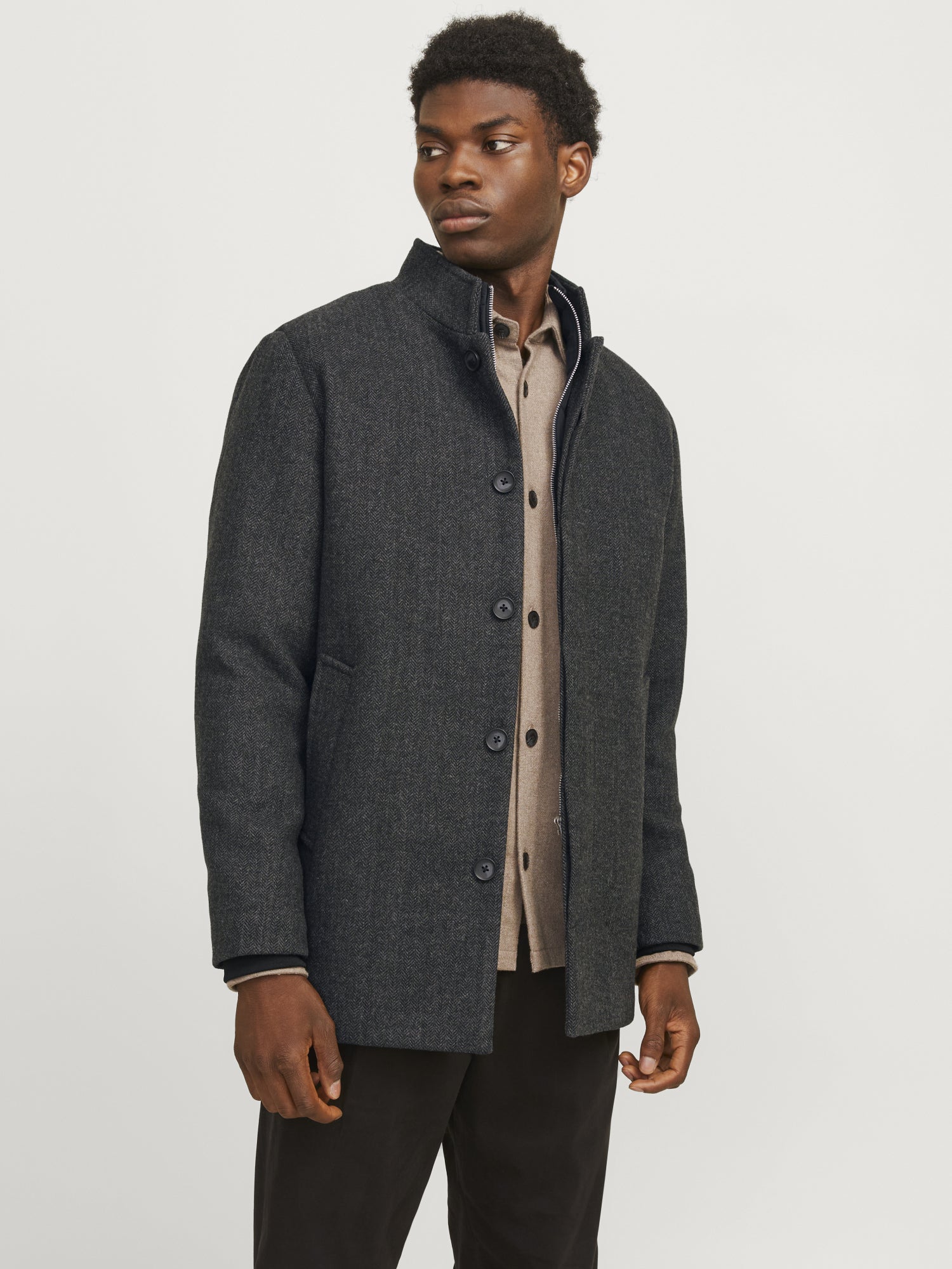 Jack & Jones Mäntel  dunkelgrau