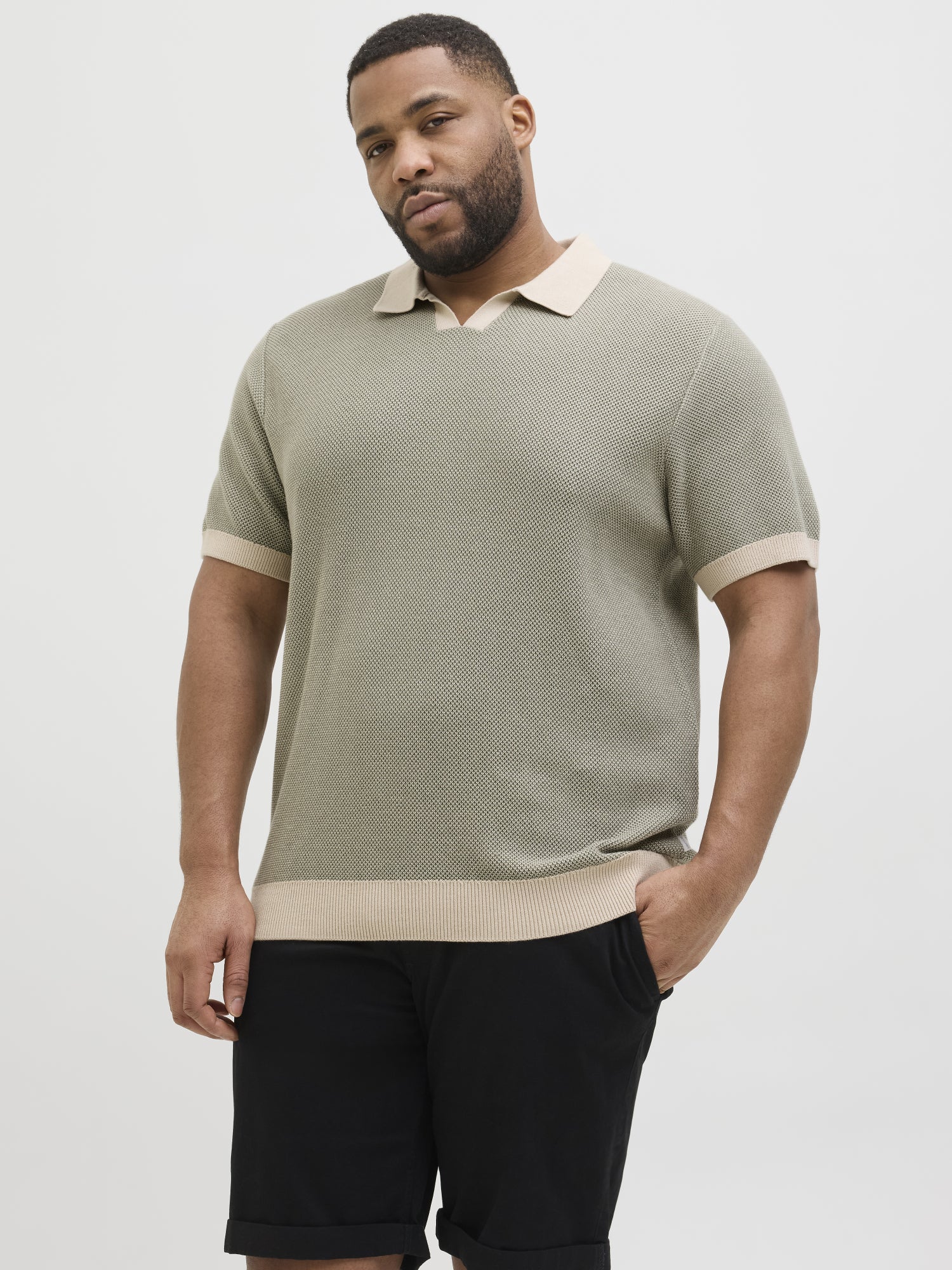 Jack&Jones PLUS T-Shirts  oliv