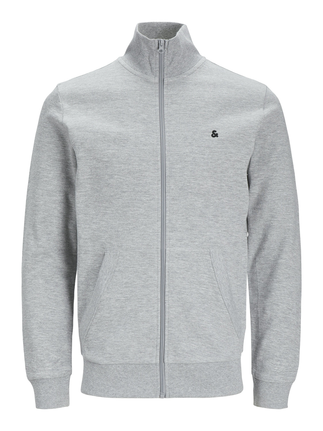 Jack&Jones PLUS Strickjacken  hellgrau
