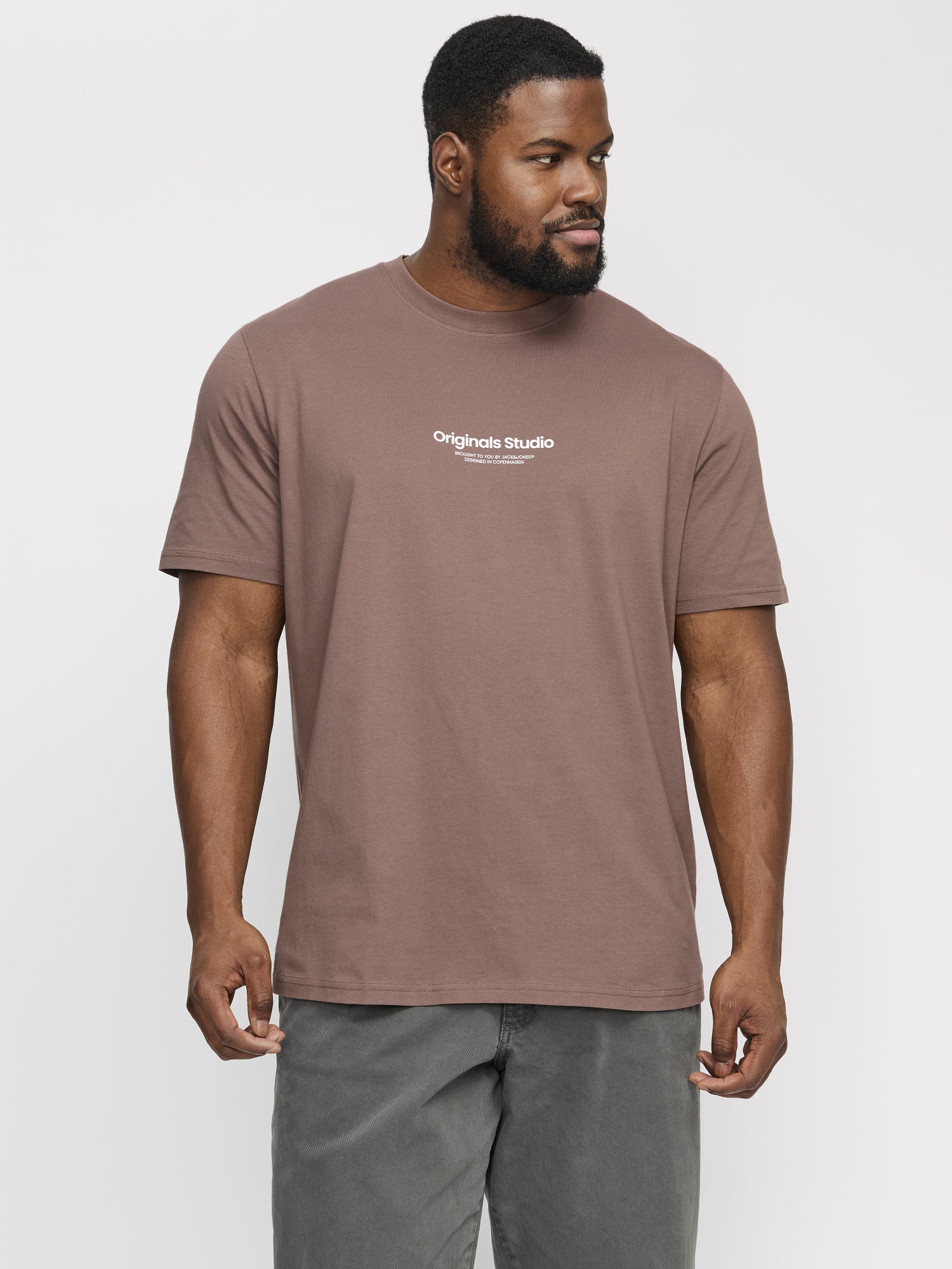 Jack&Jones PLUS T-Shirts  braun