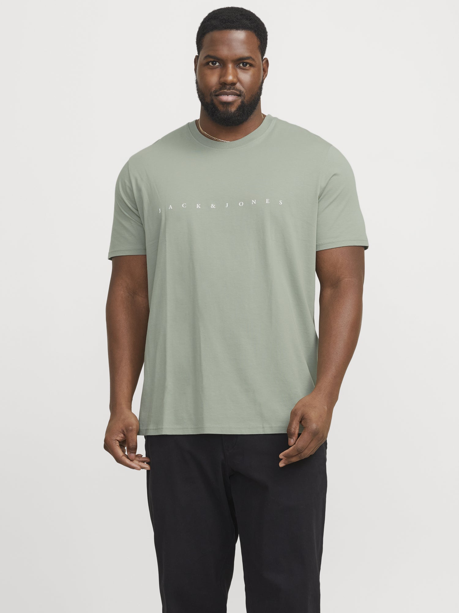 Jack&Jones PLUS T-Shirts  grün