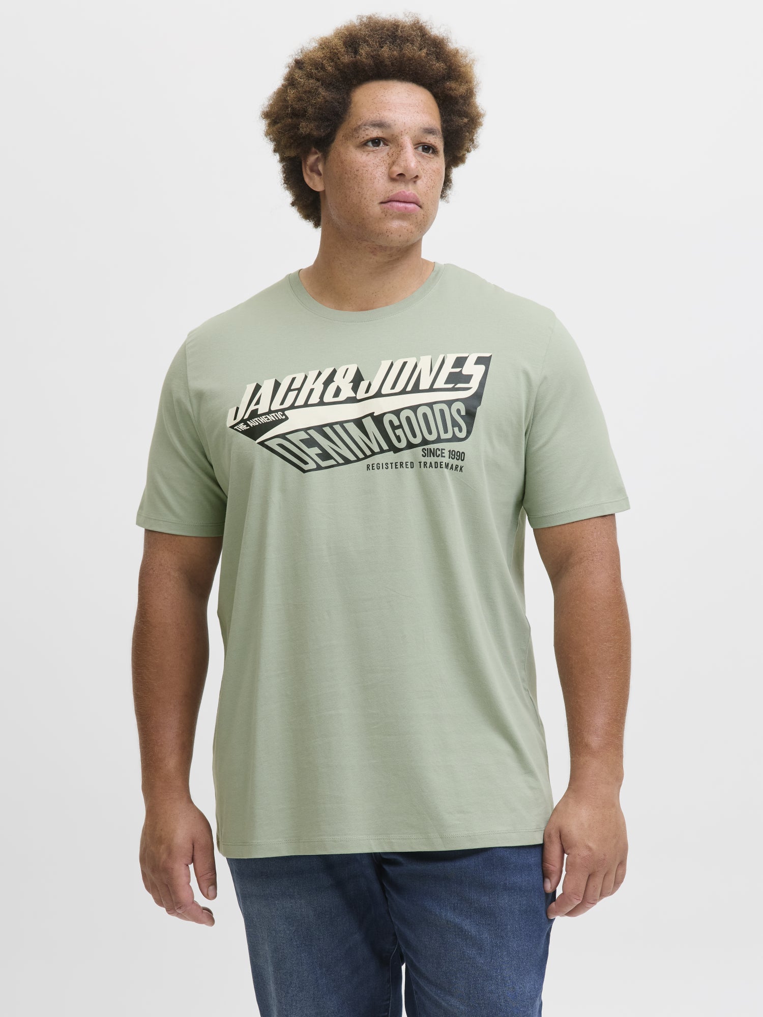 Jack&Jones PLUS T-Shirts  hellgrün