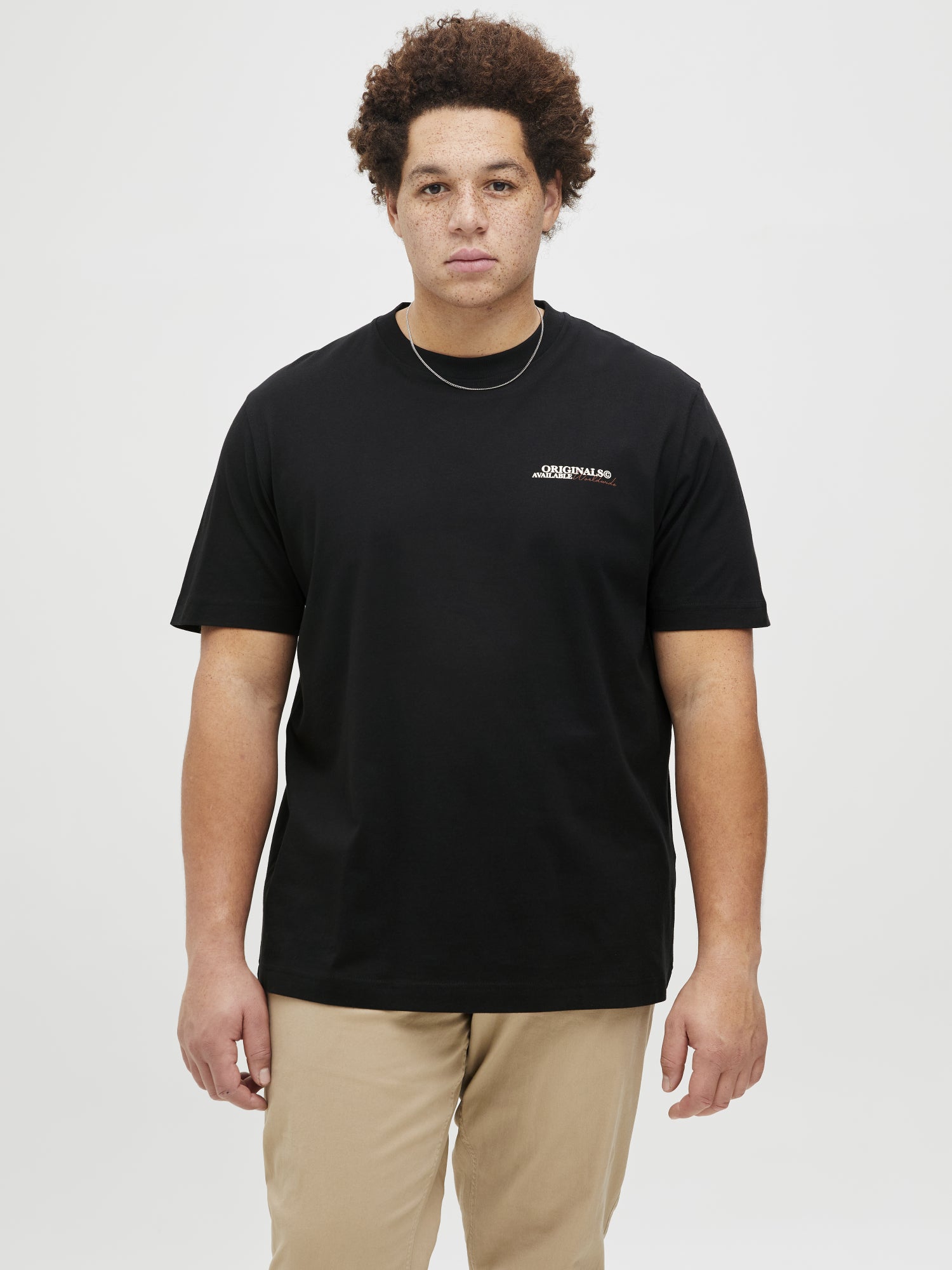 Jack&Jones PLUS T-Shirts  schwarz