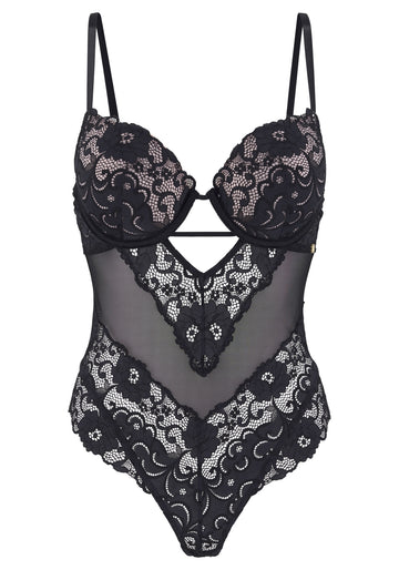 Spitzen-Body mit Cups