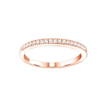 Rosévergoldeter Ring 