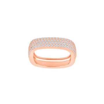 Rosévergoldeter Ring 