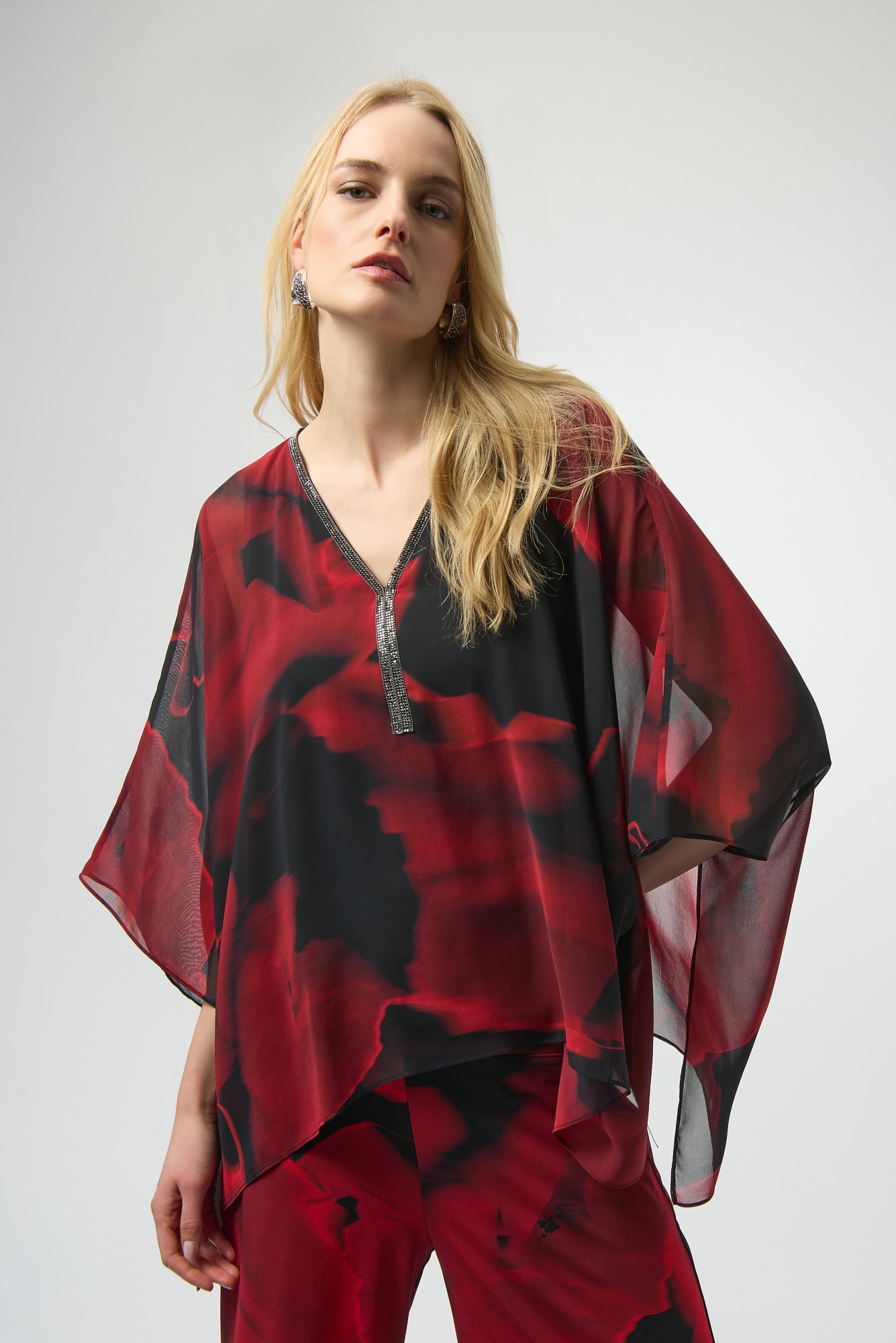 Joseph Ribkoff Ponchos, Capes  schwarz