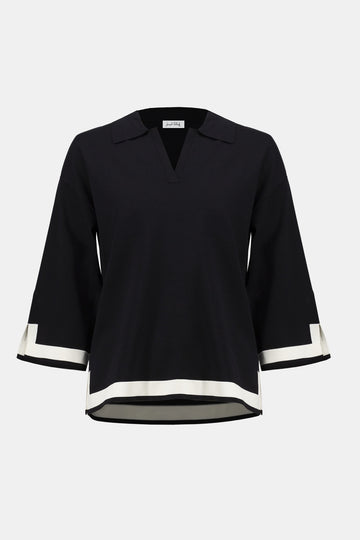 Shirt aus Feinstrick