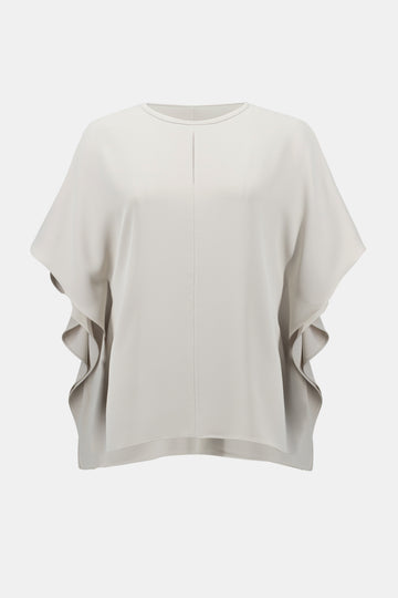 Shirt in Poncho-Optik