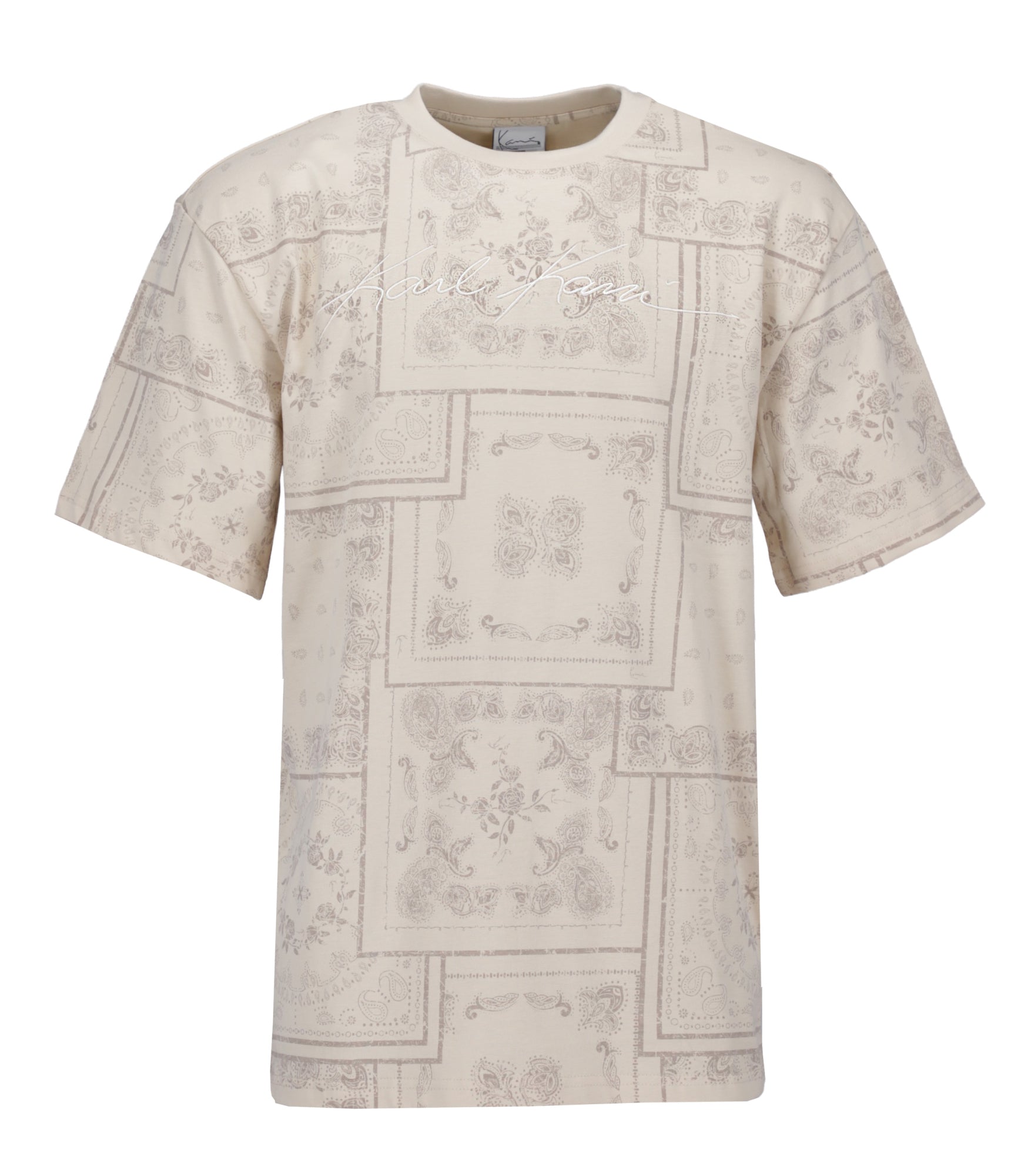 Karl Kani T-Shirts  beige