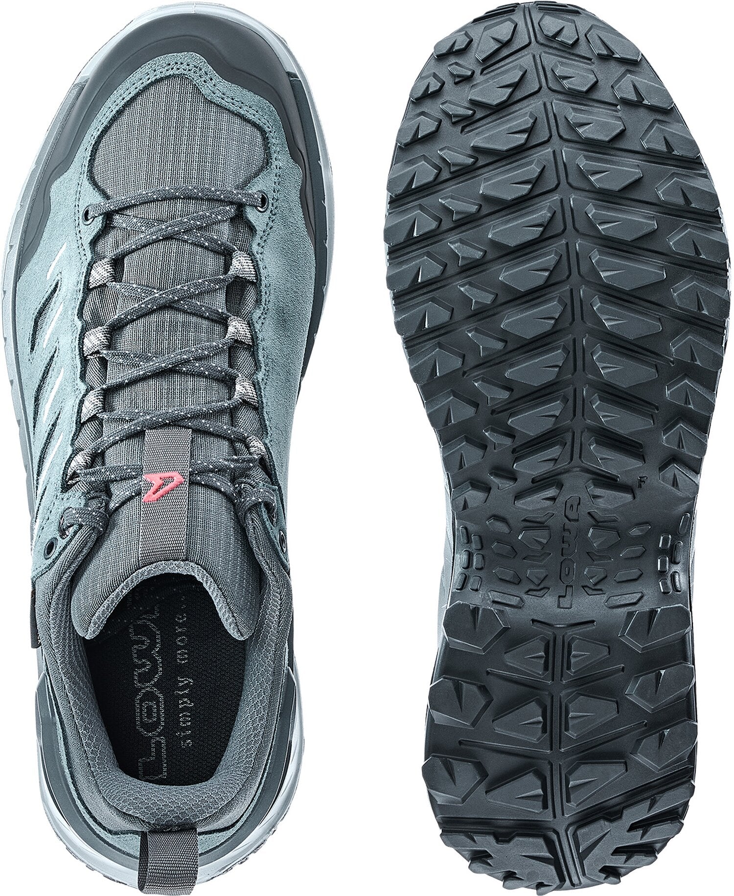 LOWA Wanderschuhe  grau