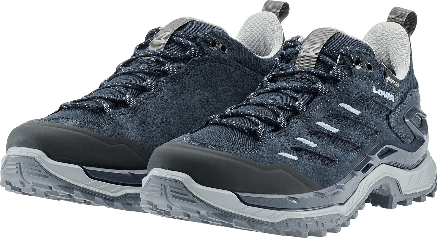 LOWA Wanderschuhe  blau