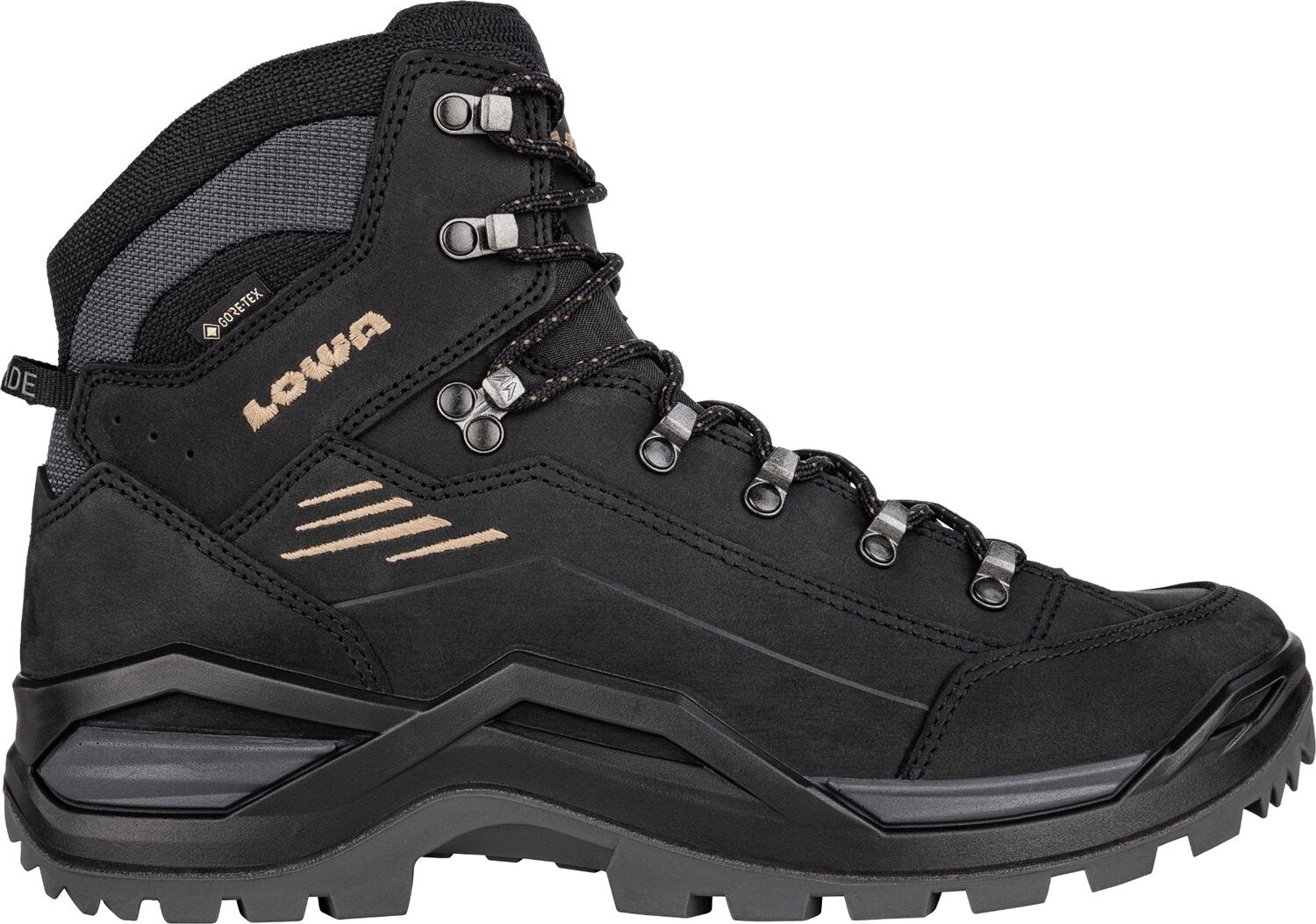 LOWA Wanderschuhe  schwarz