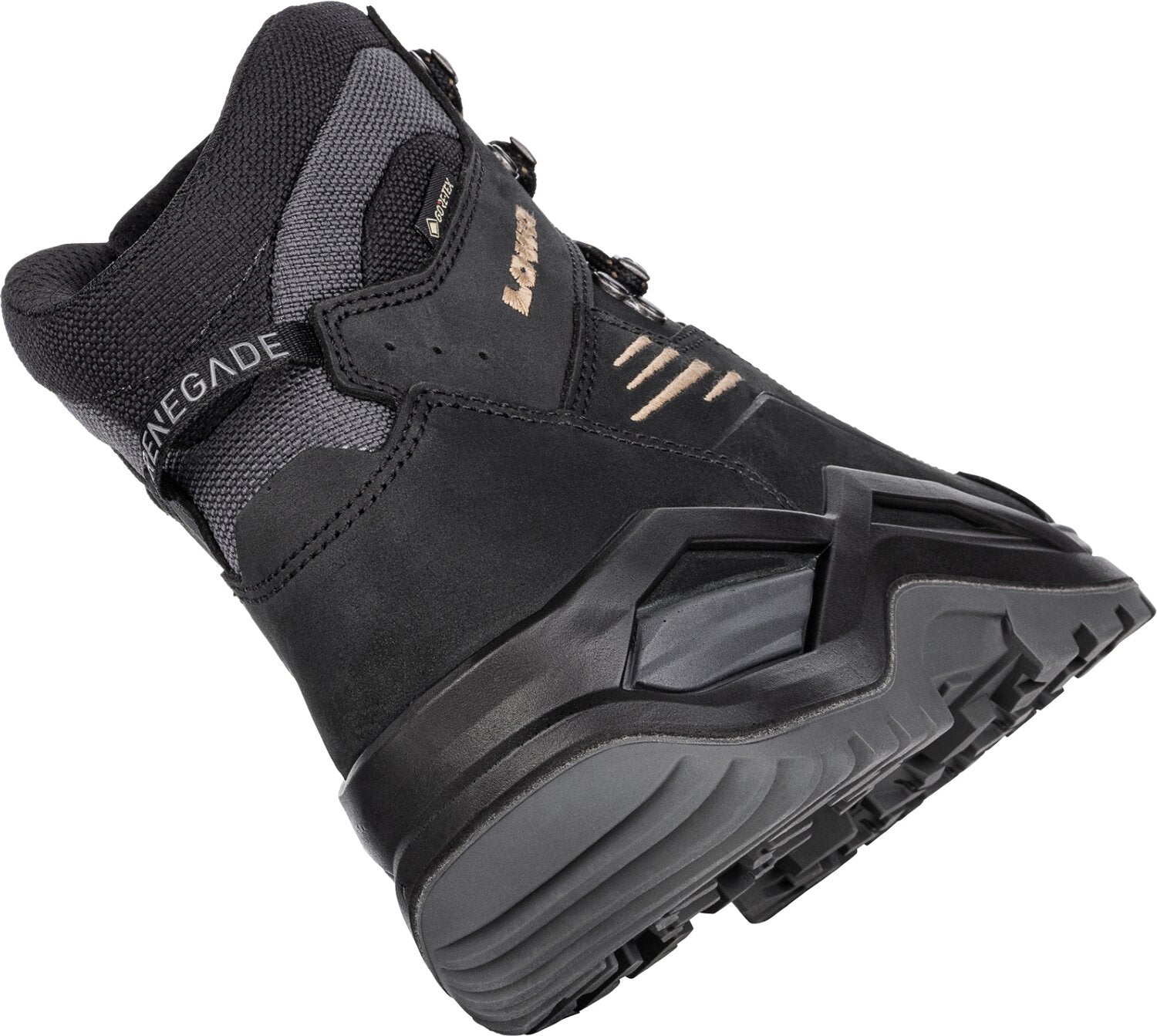 LOWA Wanderschuhe  schwarz