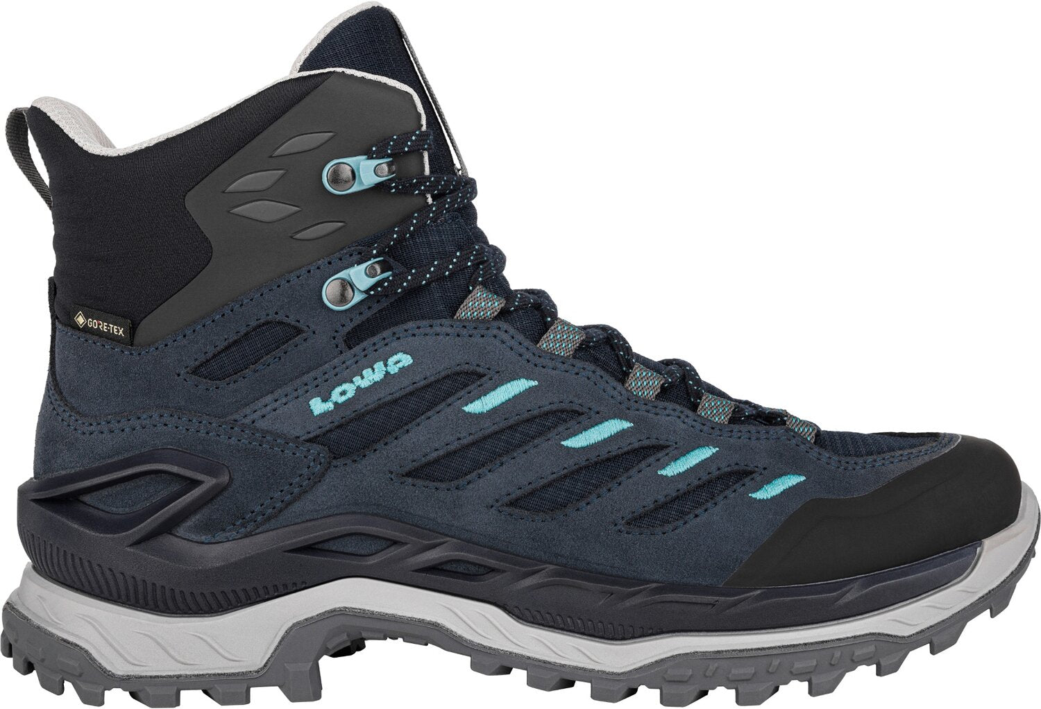 LOWA Wanderschuhe  blau
