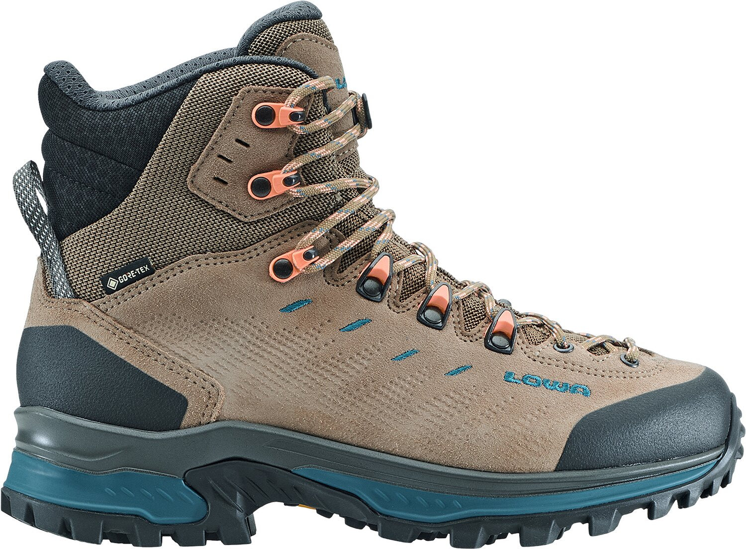 LOWA Wanderschuhe  braun