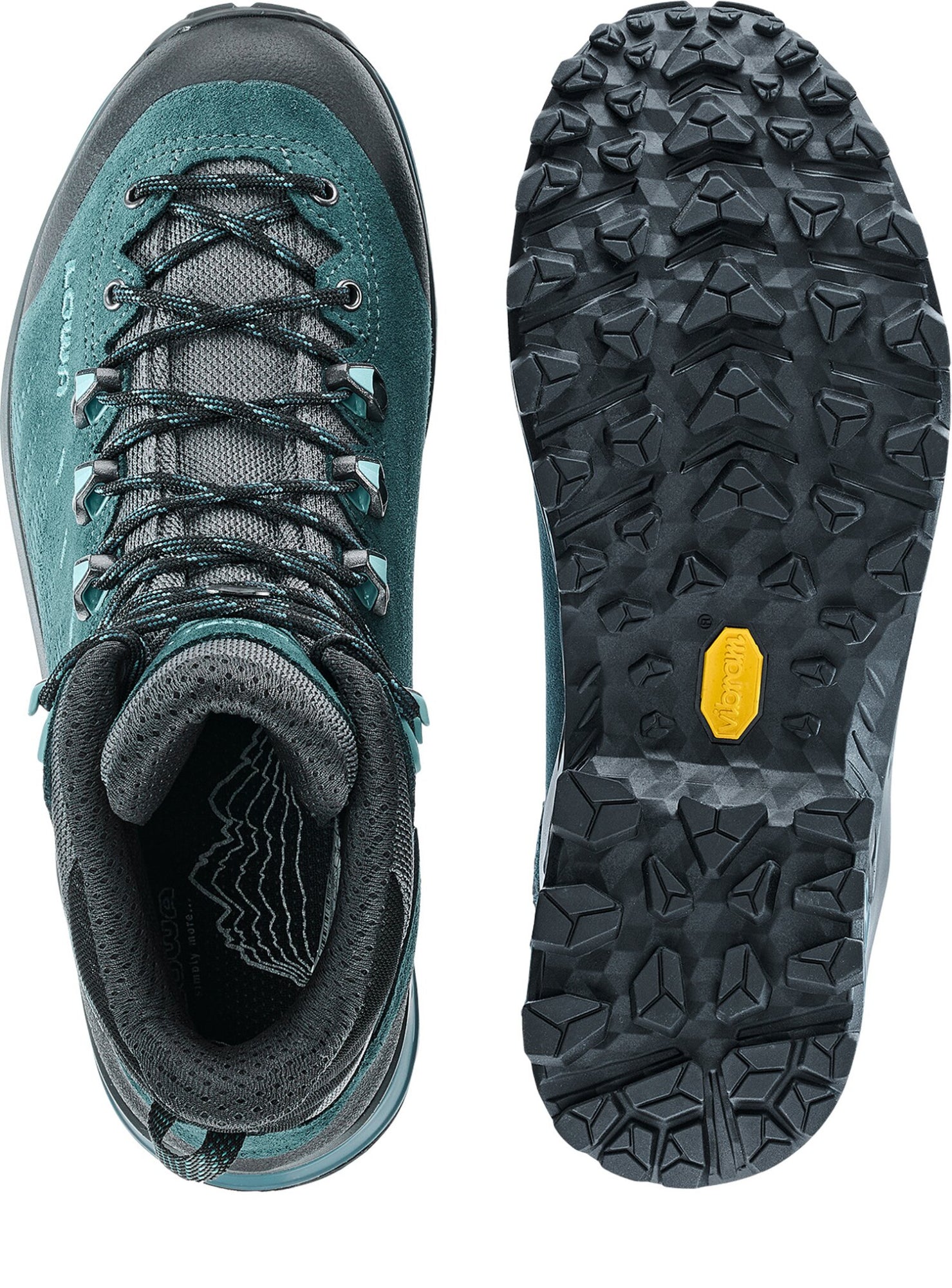 LOWA Wanderschuhe  grün