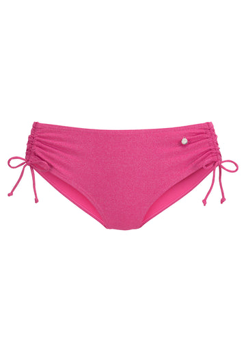 Bikinihose mit Raffung
