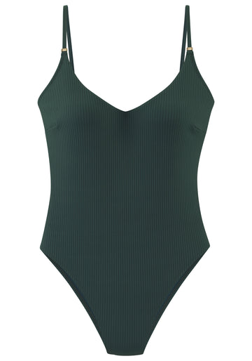 Elbsand Badeanzug aus Rippware - Cup C/D