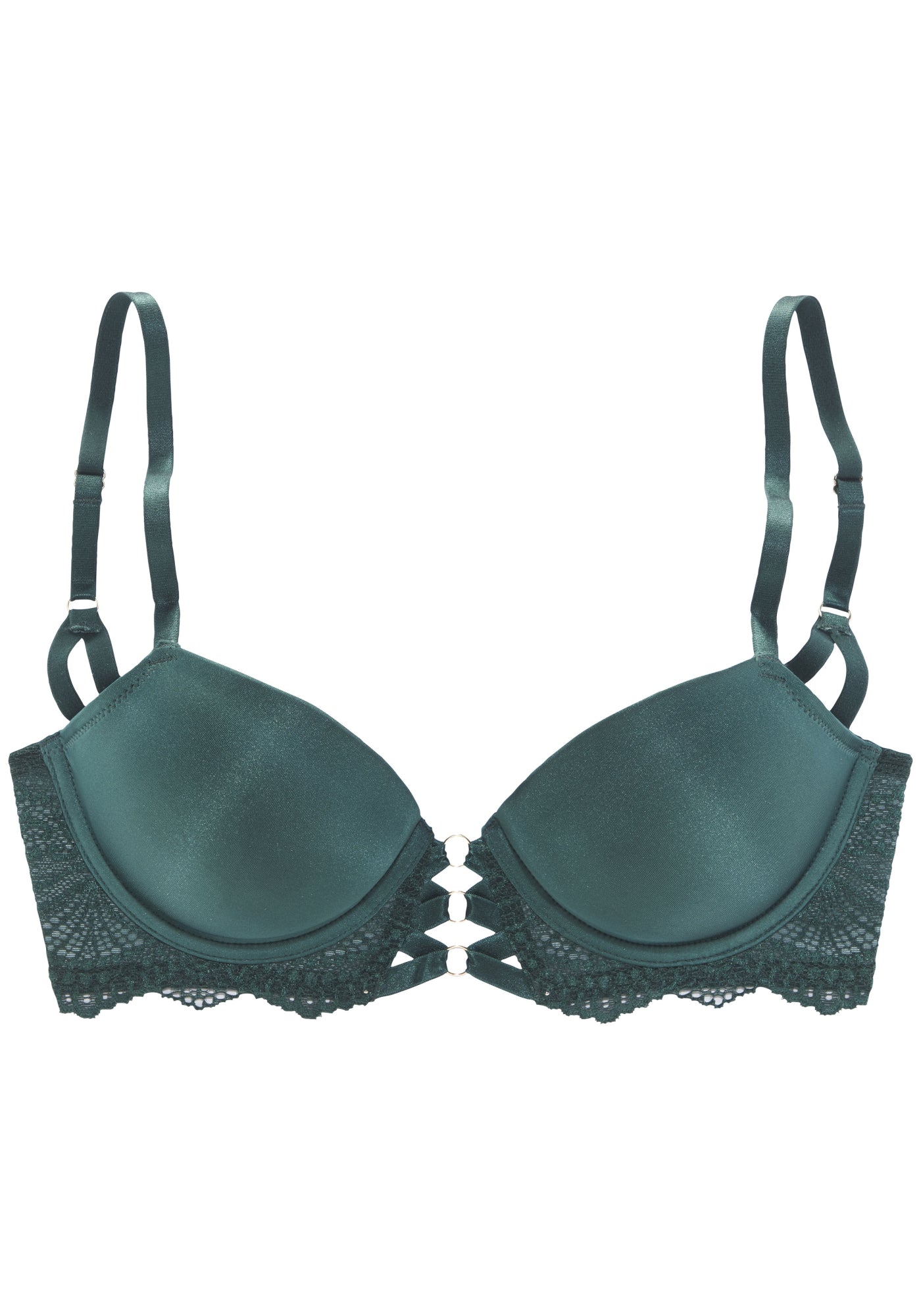 Lascana Push-up-BHs  grün