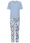 Lascana Pyjama  hellblau