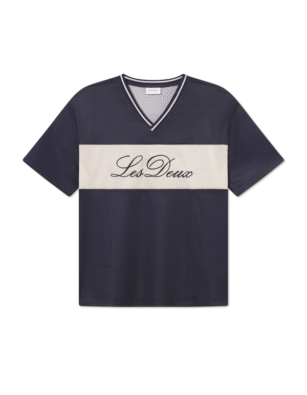 Les Deux T-Shirts  dunkelblau