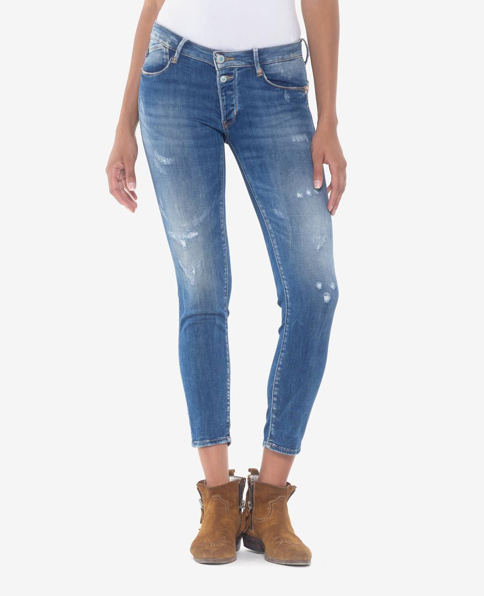 Les Temps Des Cerises Skinny, Slim  blau