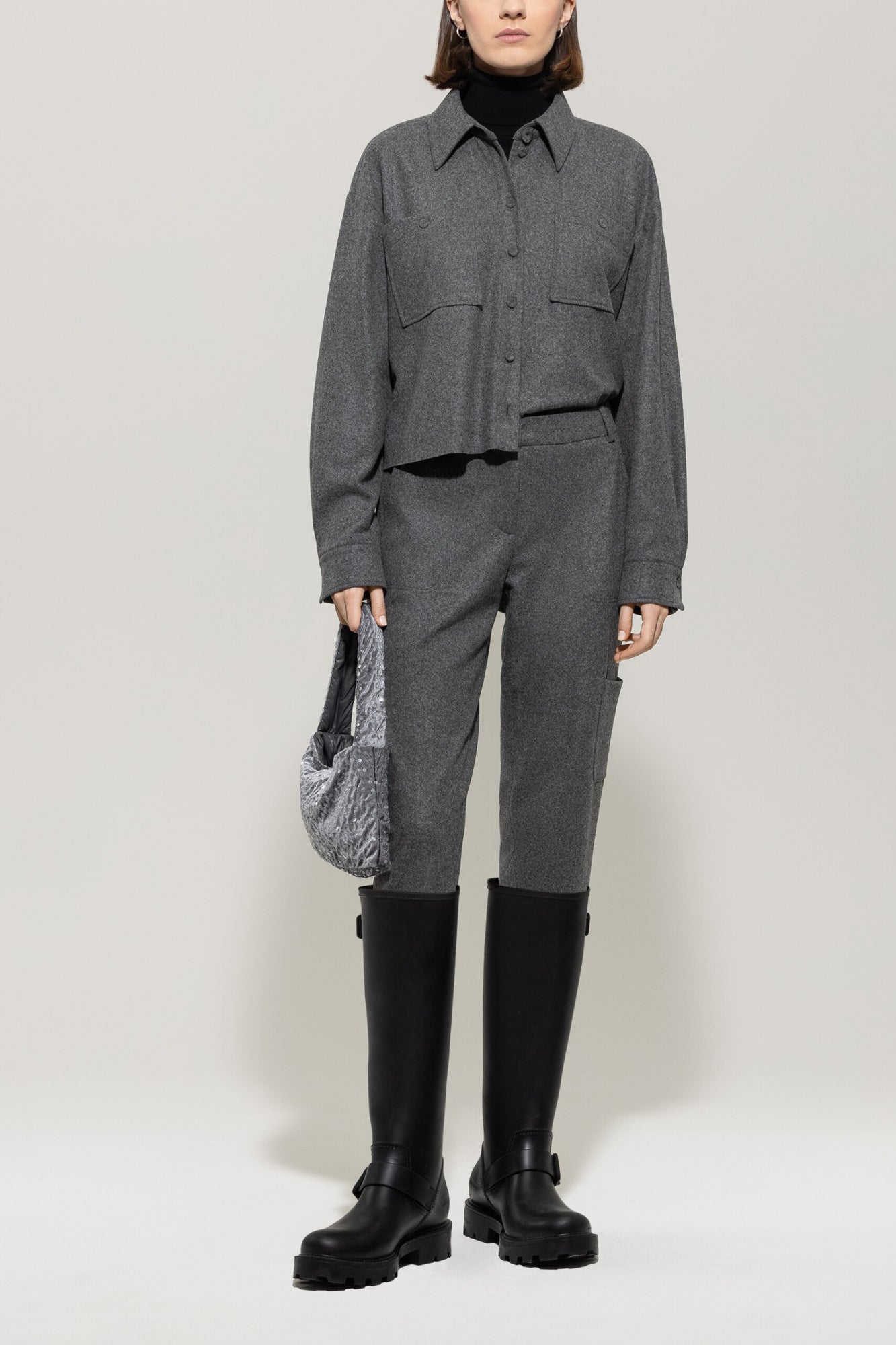 Luisa Cerano Hosen  dunkelgrau