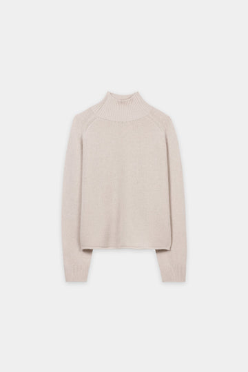 Kaschmir-Mix Pullover mit Raglanärmeln