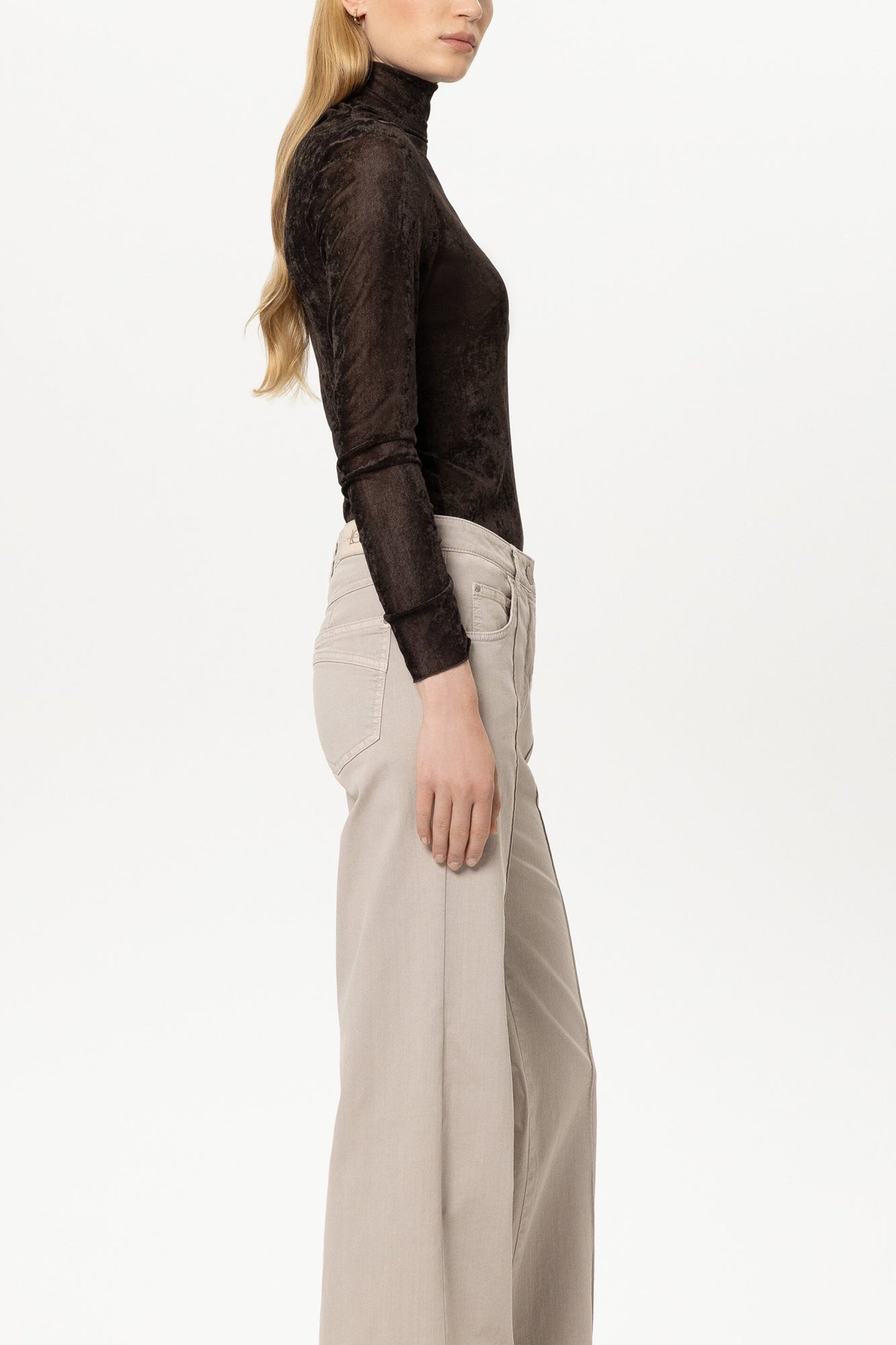 Luisa Cerano Langarmshirts  braun